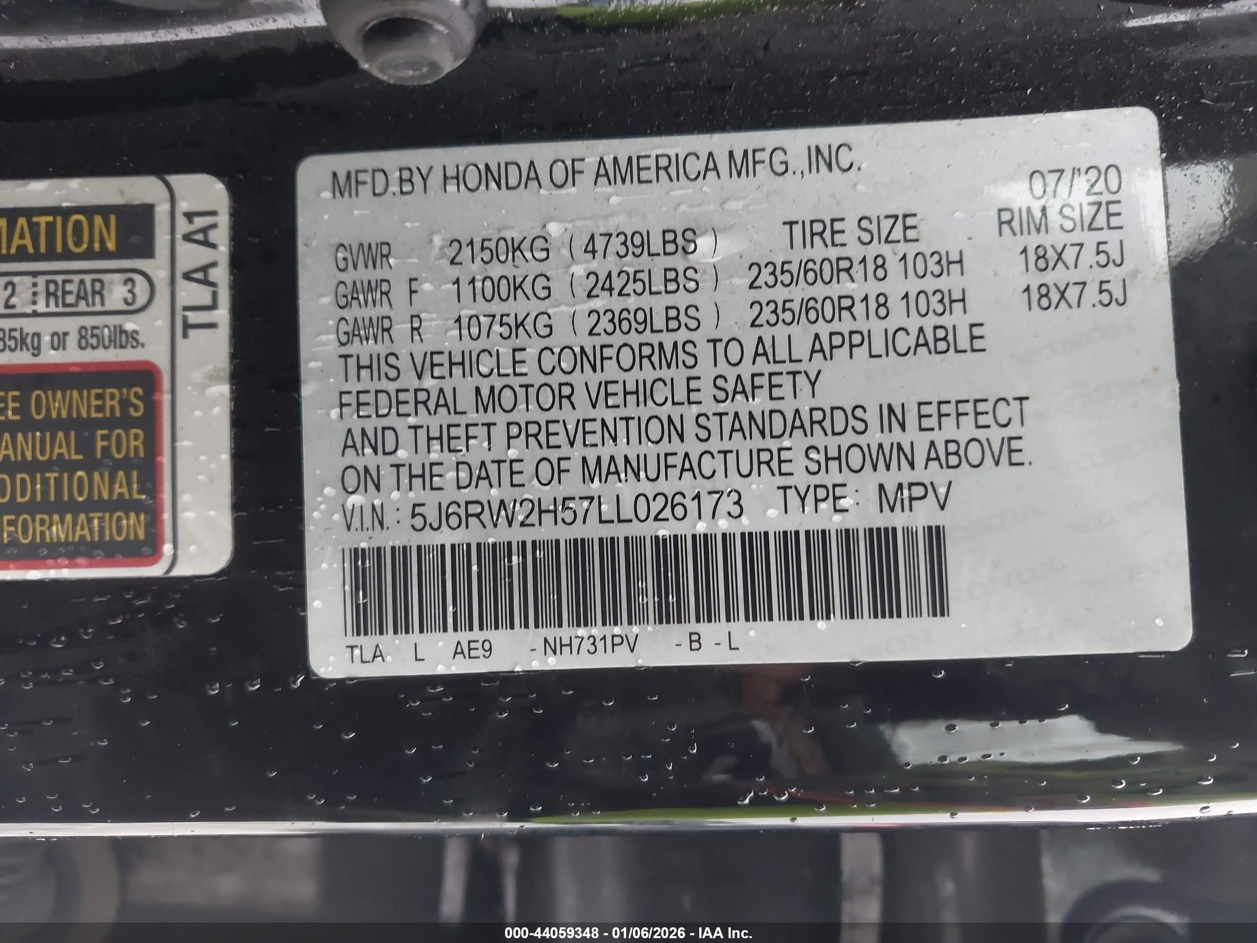 HONDA CR-V image 9