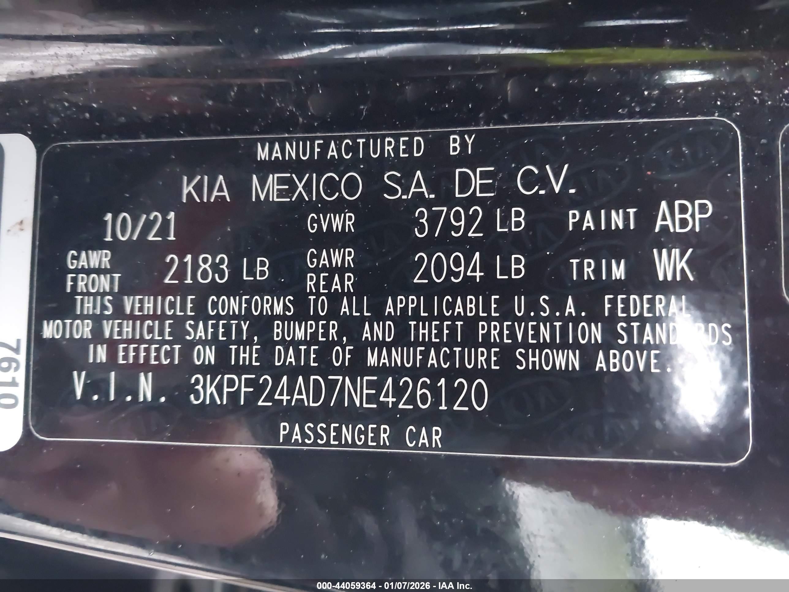 KIA FORTE image 9