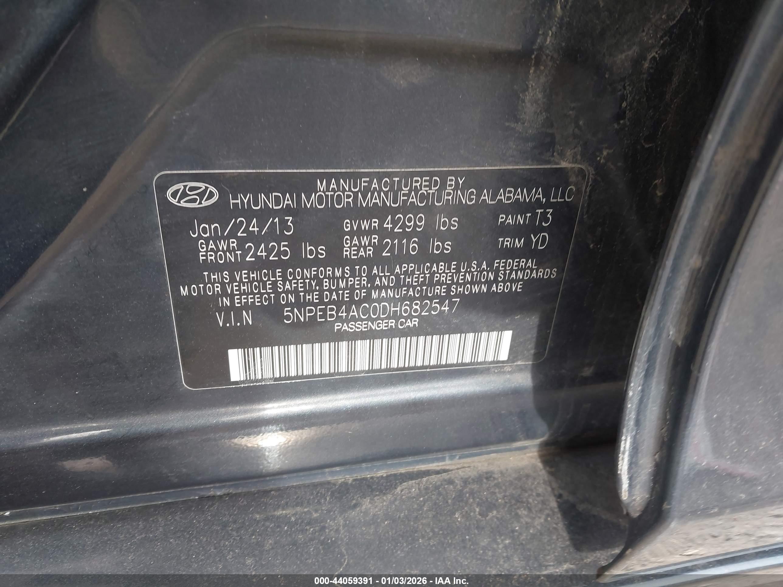HYUNDAI SONATA image 9