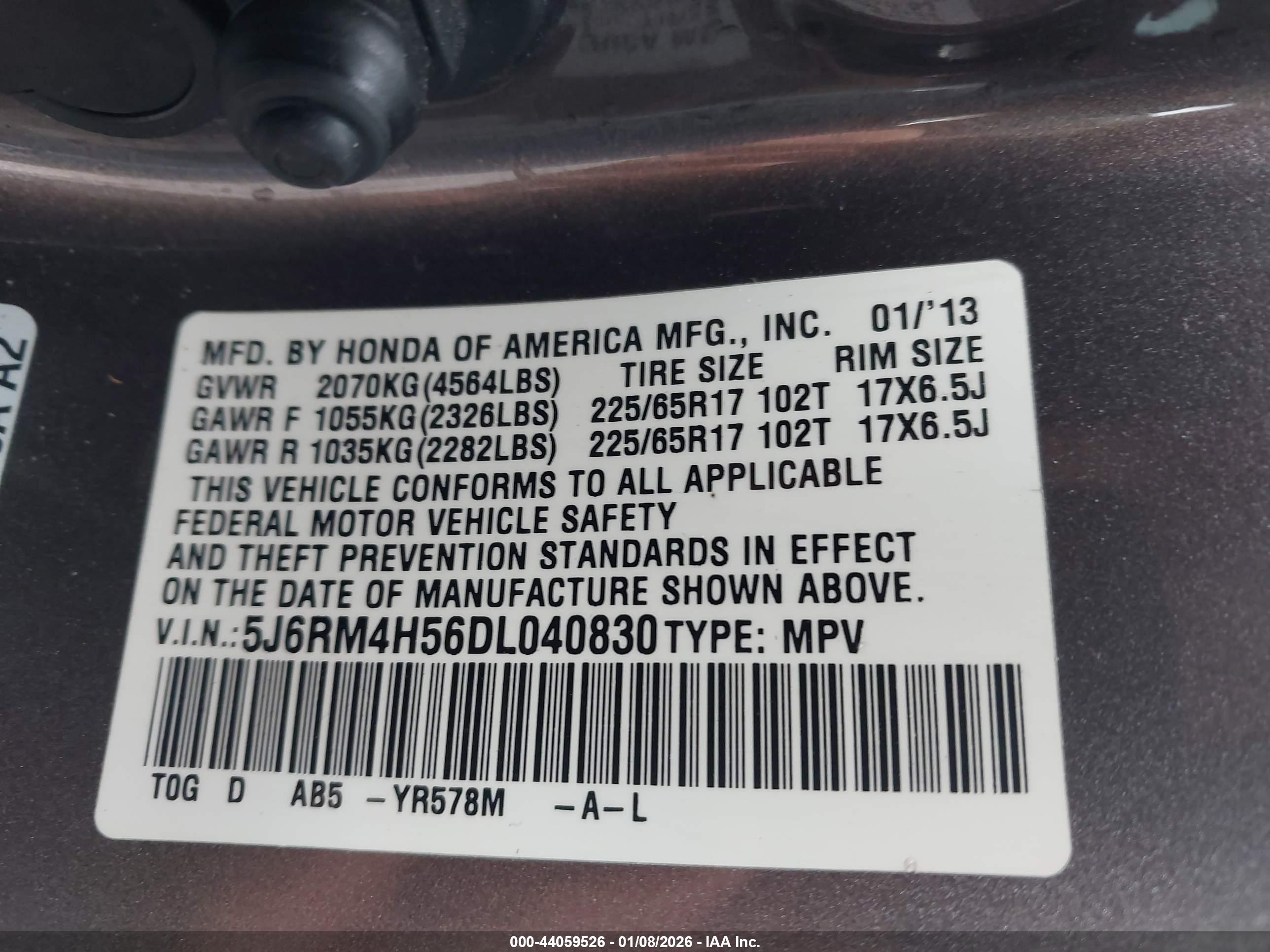 HONDA CR-V image 9