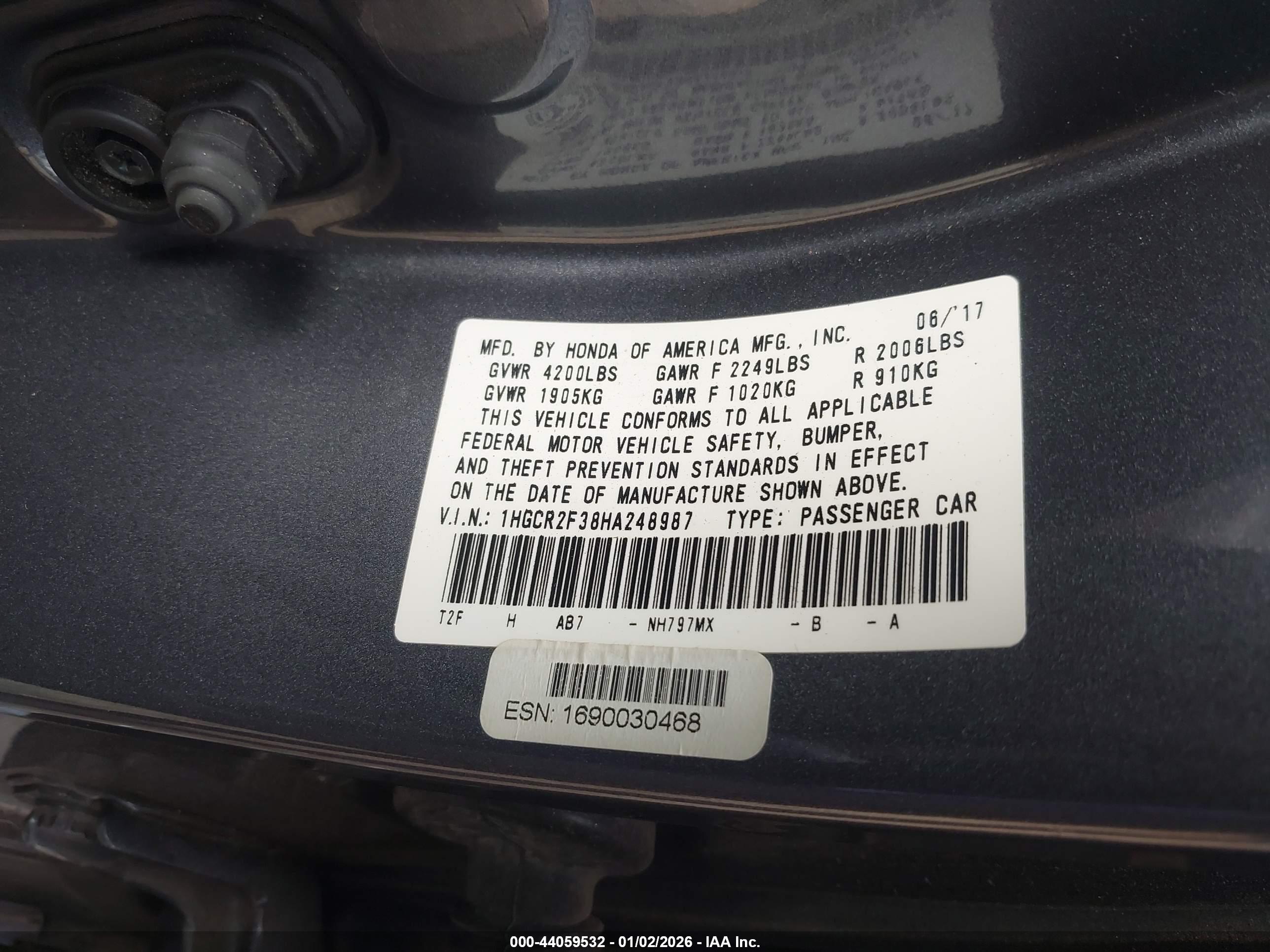 HONDA ACCORD image 9