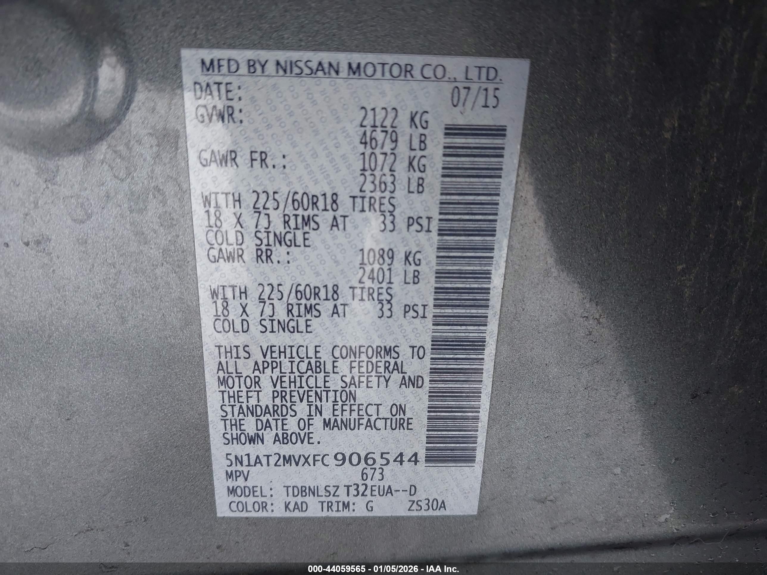 NISSAN ROGUE image 9