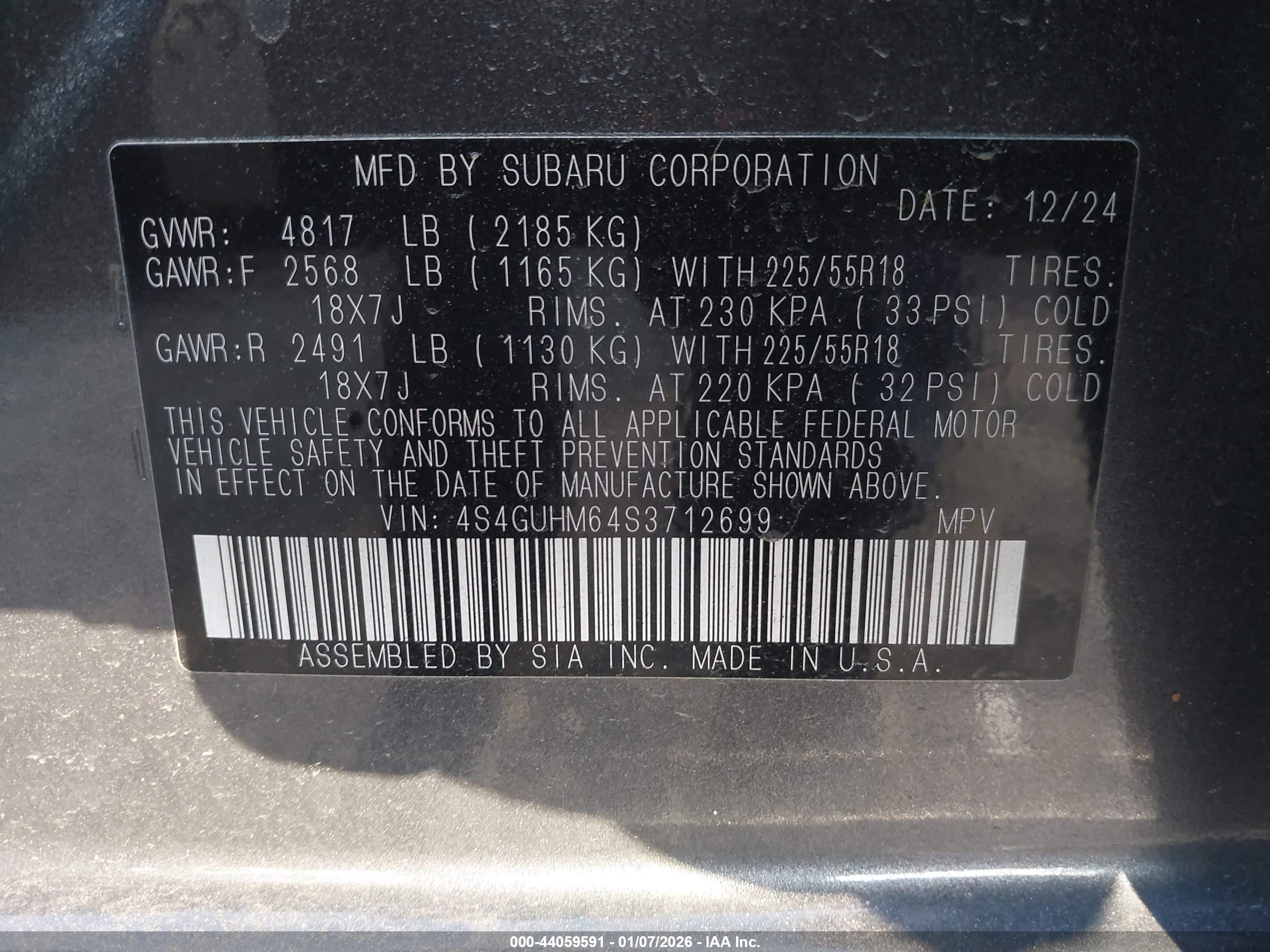 SUBARU CROSSTREK image 9