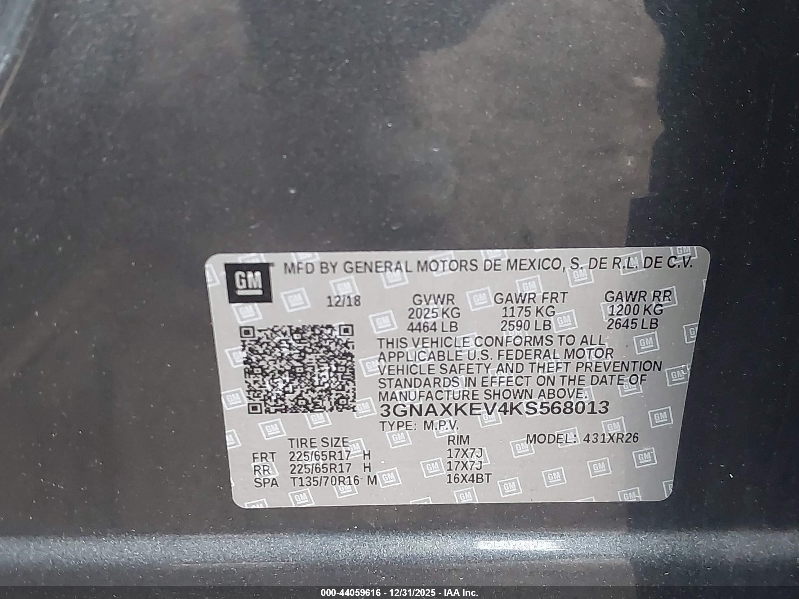 CHEVROLET EQUINOX image 9