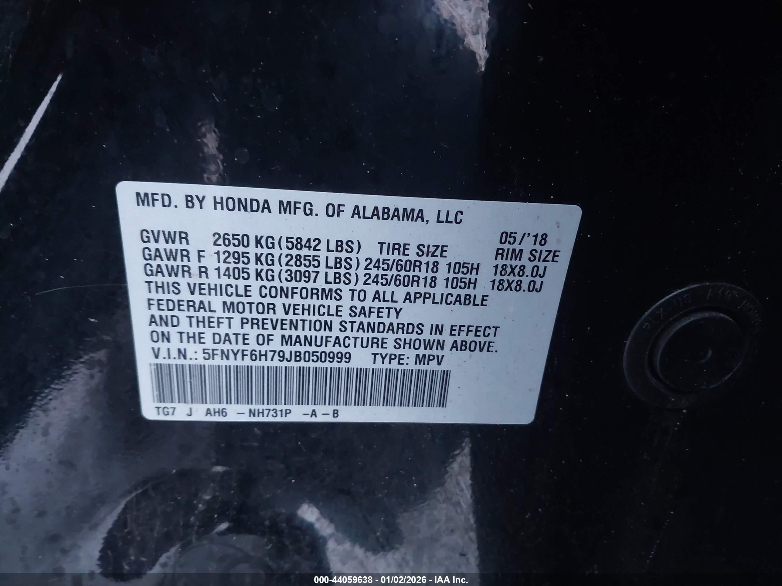 HONDA PILOT image 9
