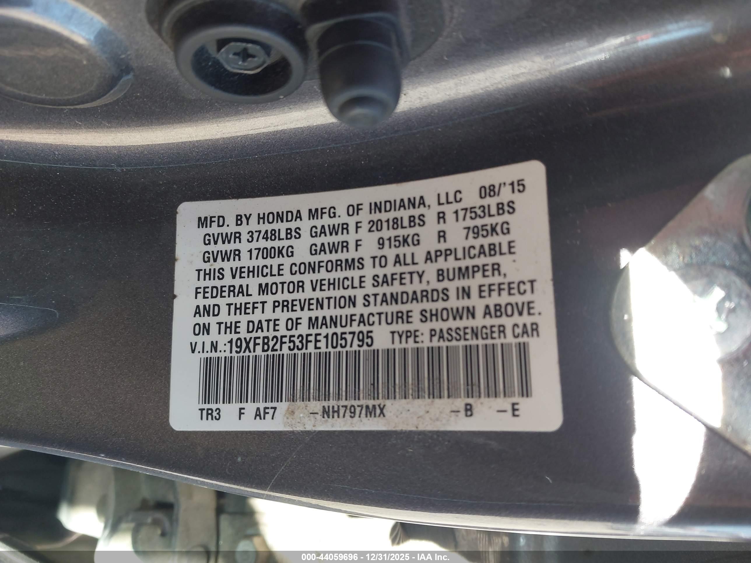 HONDA CIVIC image 9