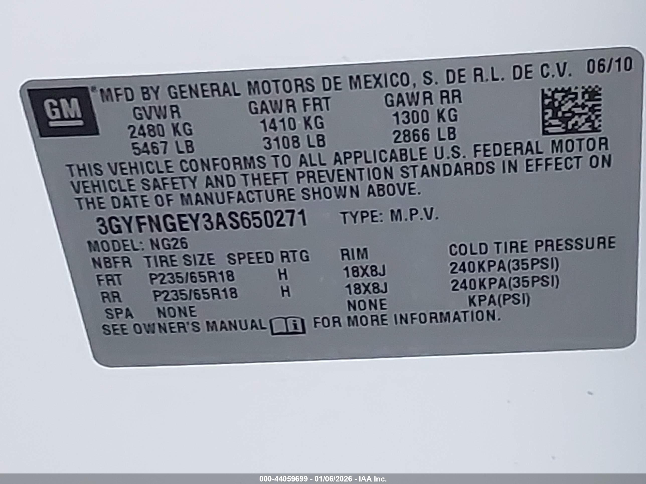 CADILLAC SRX image 9