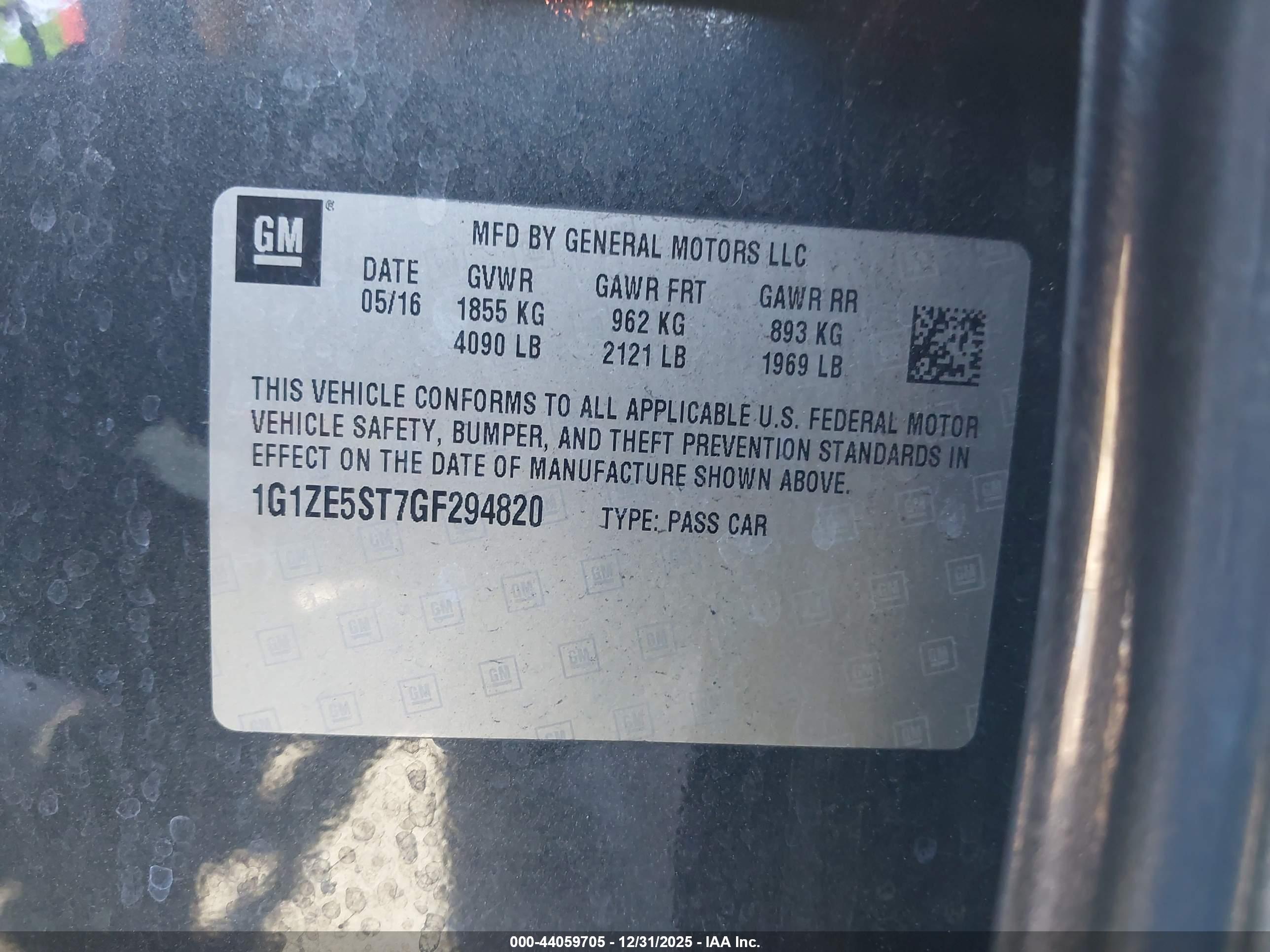 CHEVROLET MALIBU image 9
