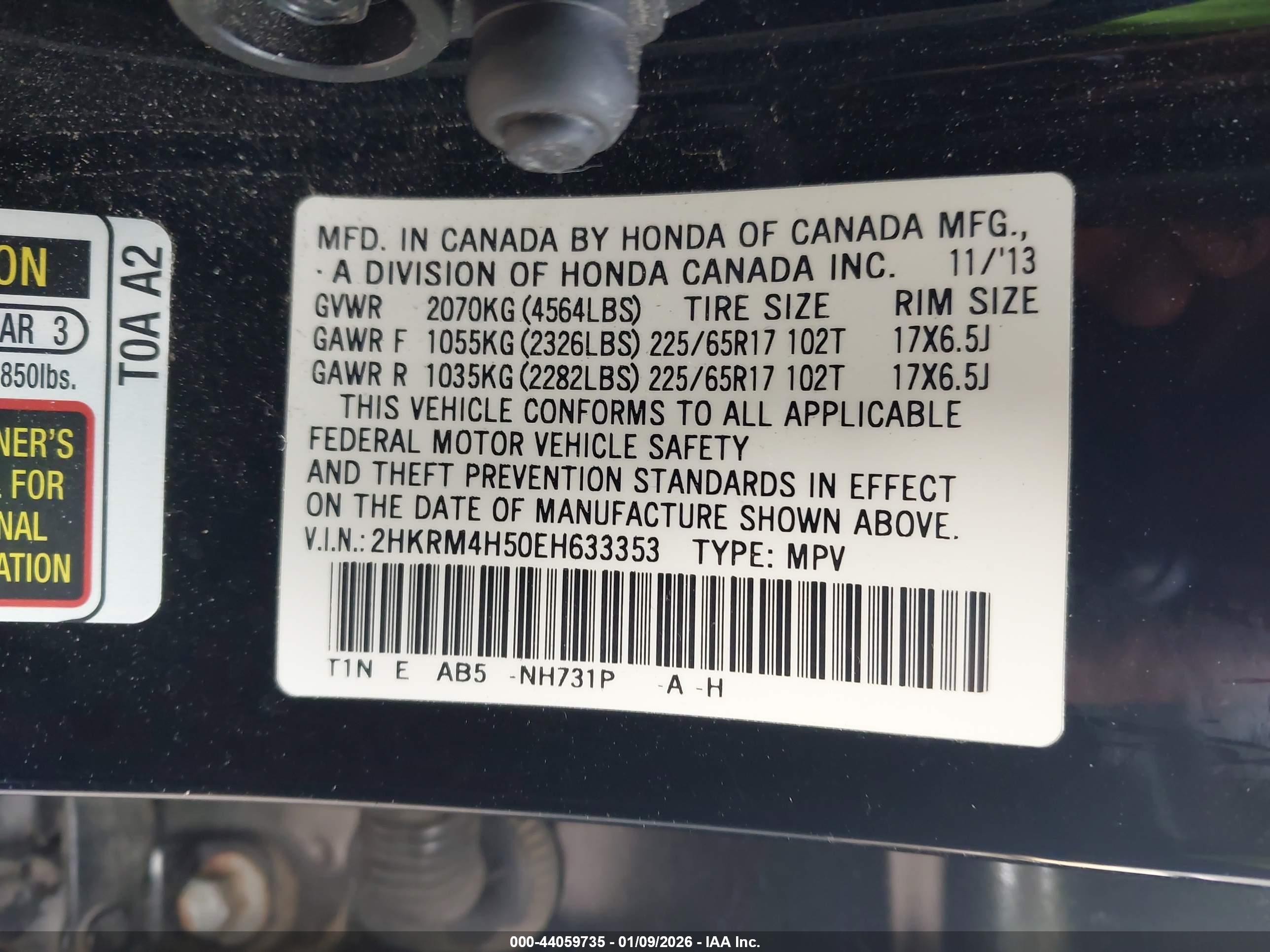HONDA CR-V image 9