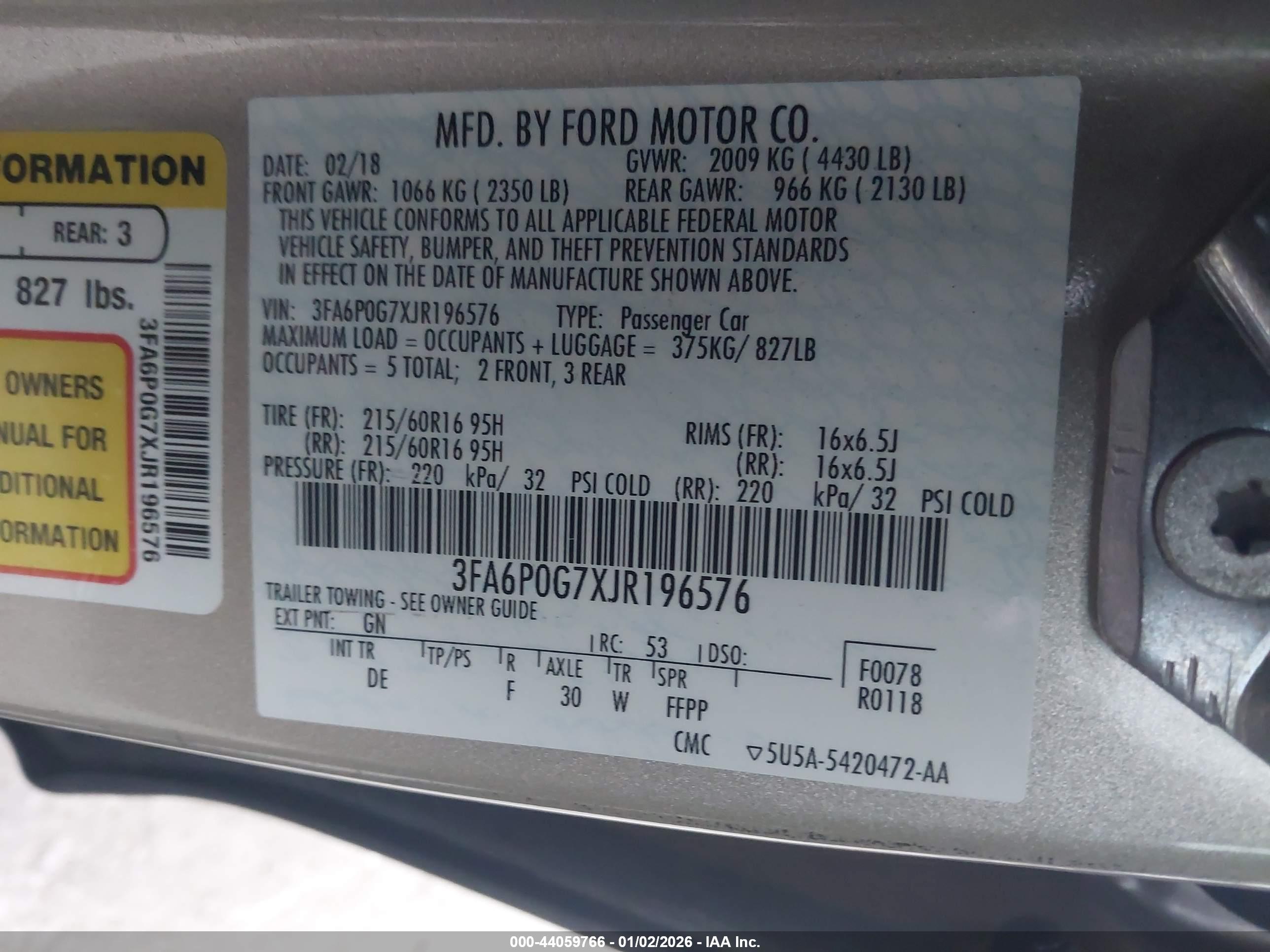 FORD FUSION image 9
