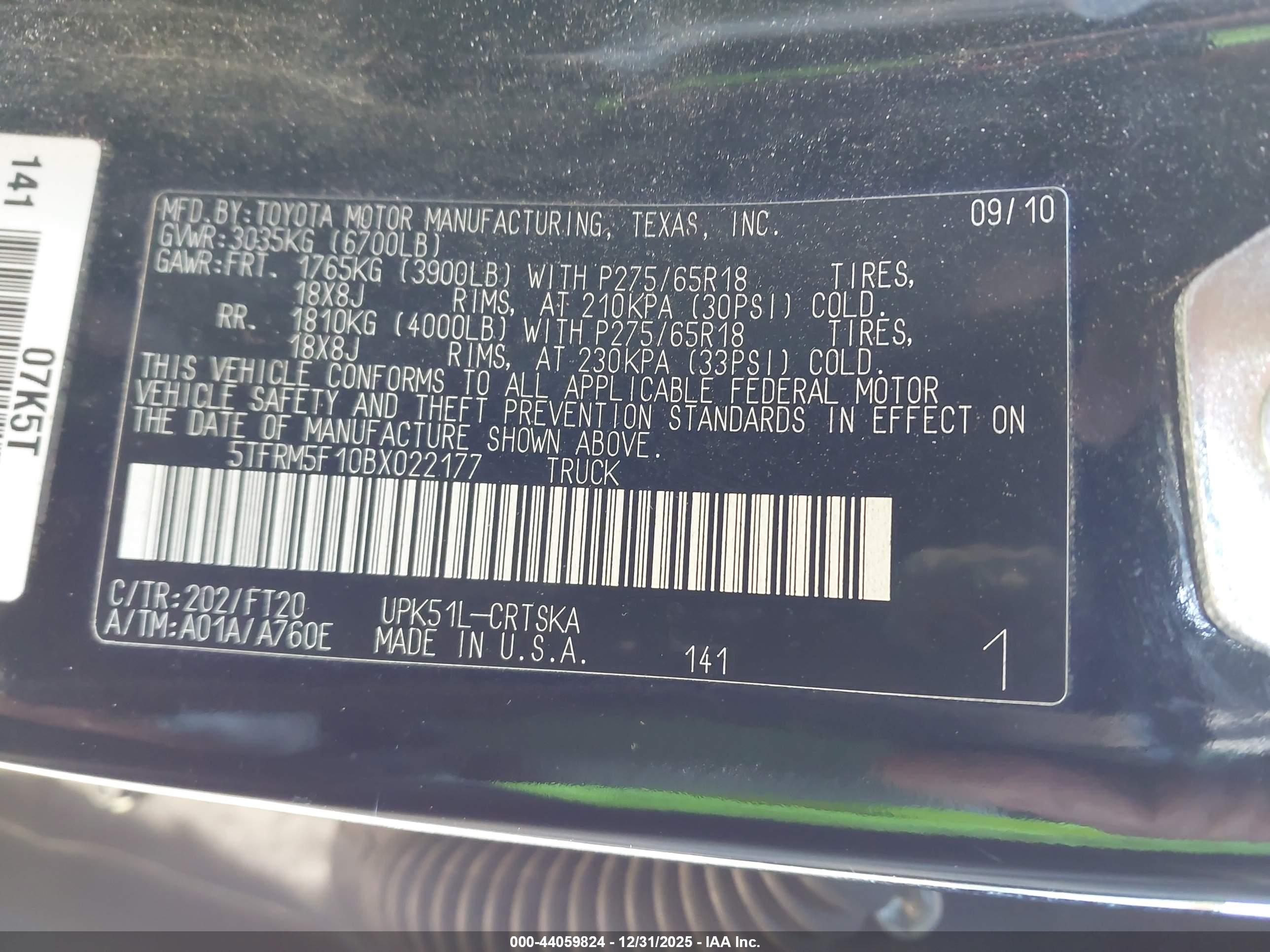 TOYOTA TUNDRA image 9