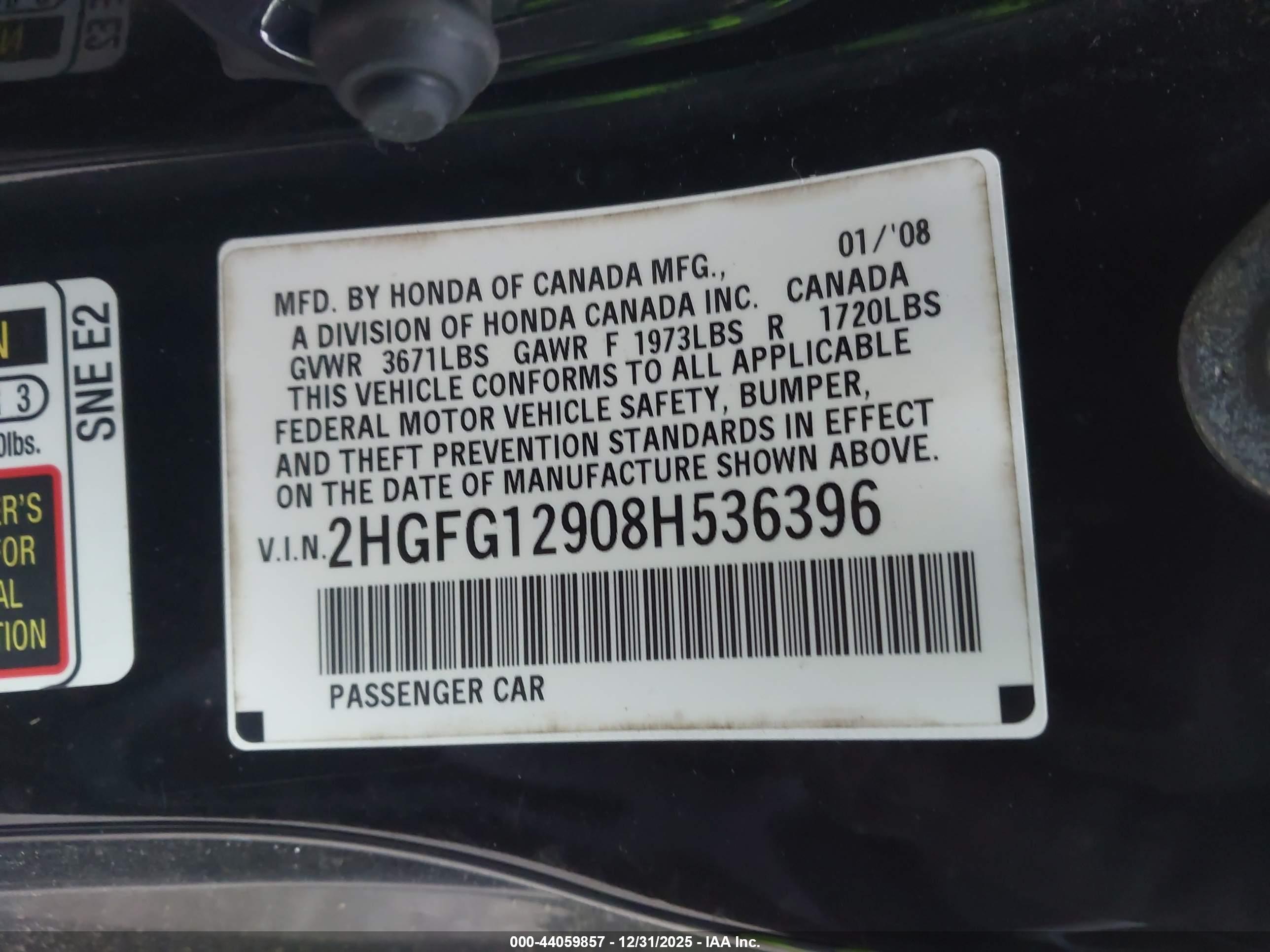 HONDA CIVIC image 9