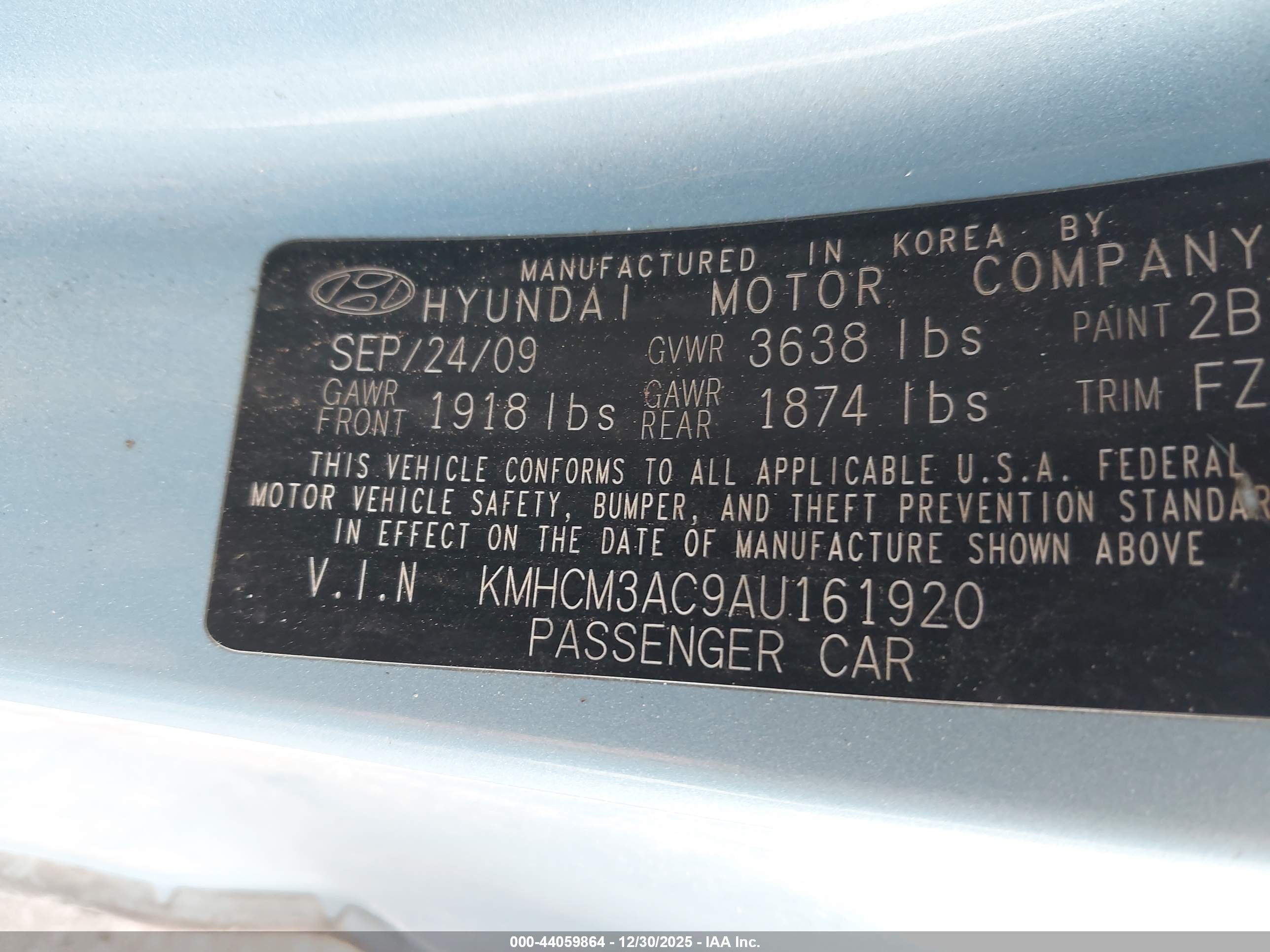 HYUNDAI ACCENT image 9