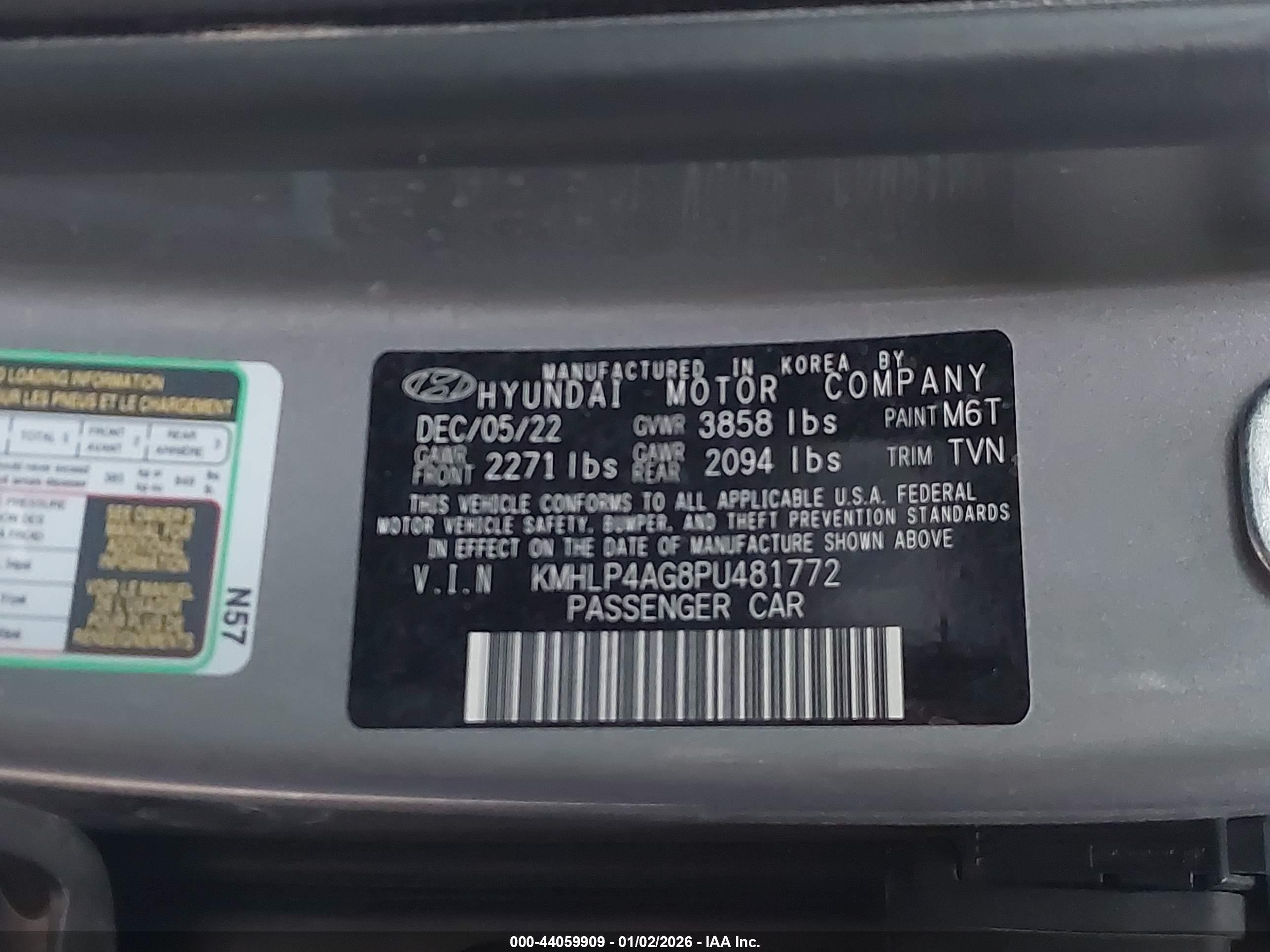 HYUNDAI ELANTRA image 9