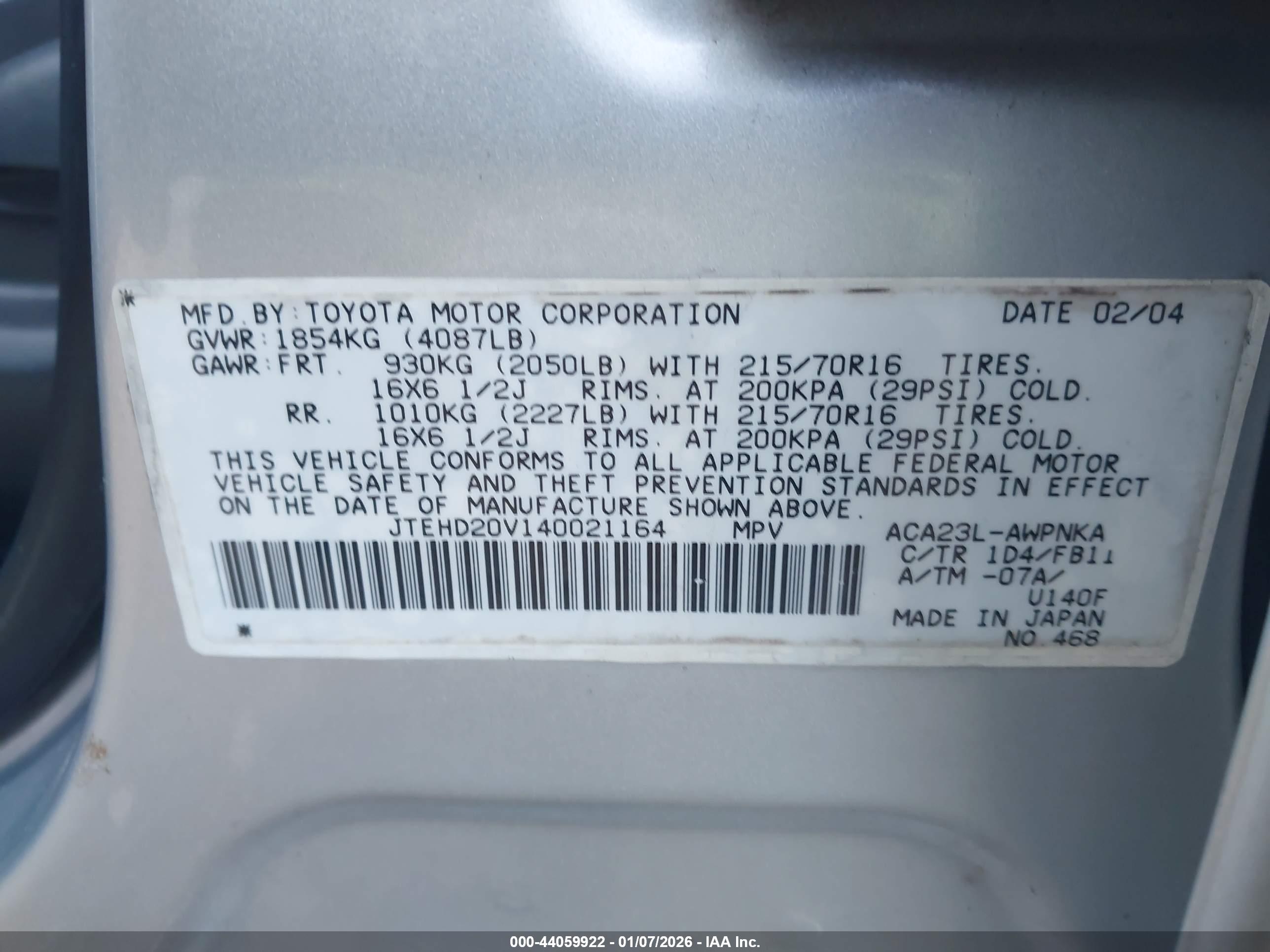 TOYOTA RAV4 image 9