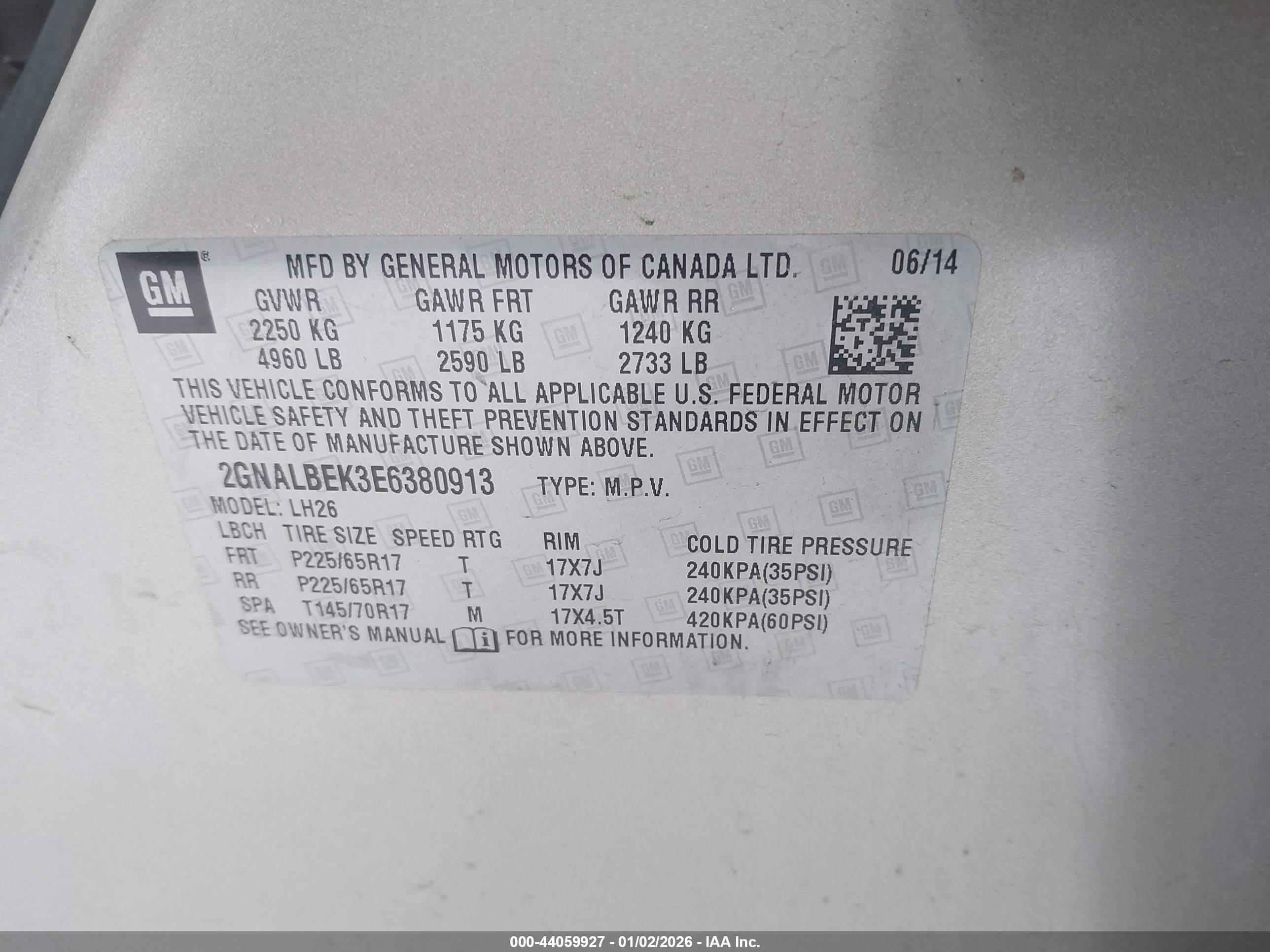 CHEVROLET EQUINOX image 9