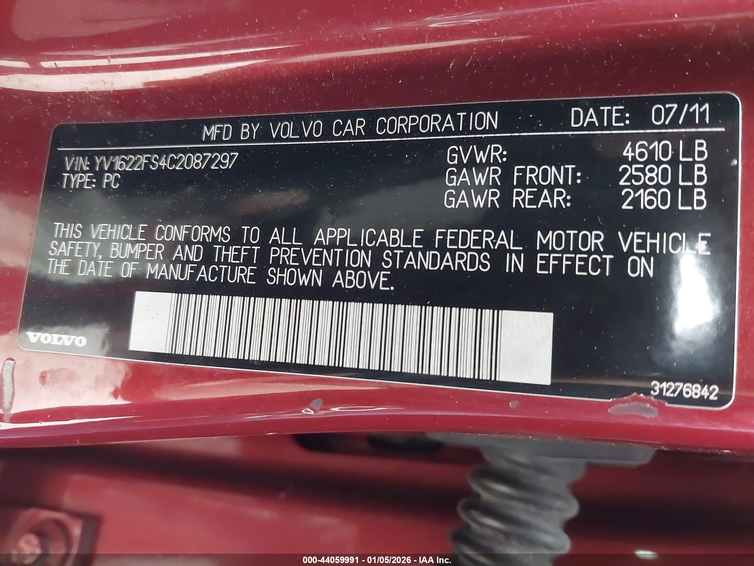 VOLVO S60 image 9