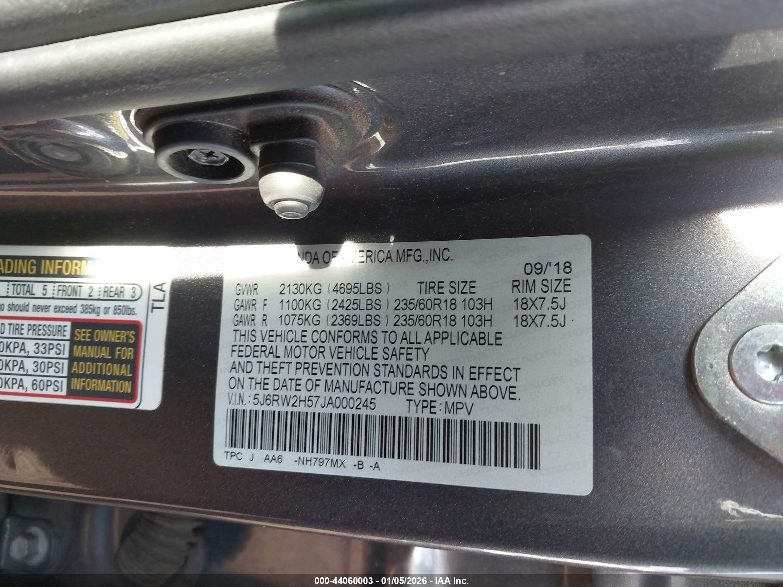 HONDA CR-V image 9