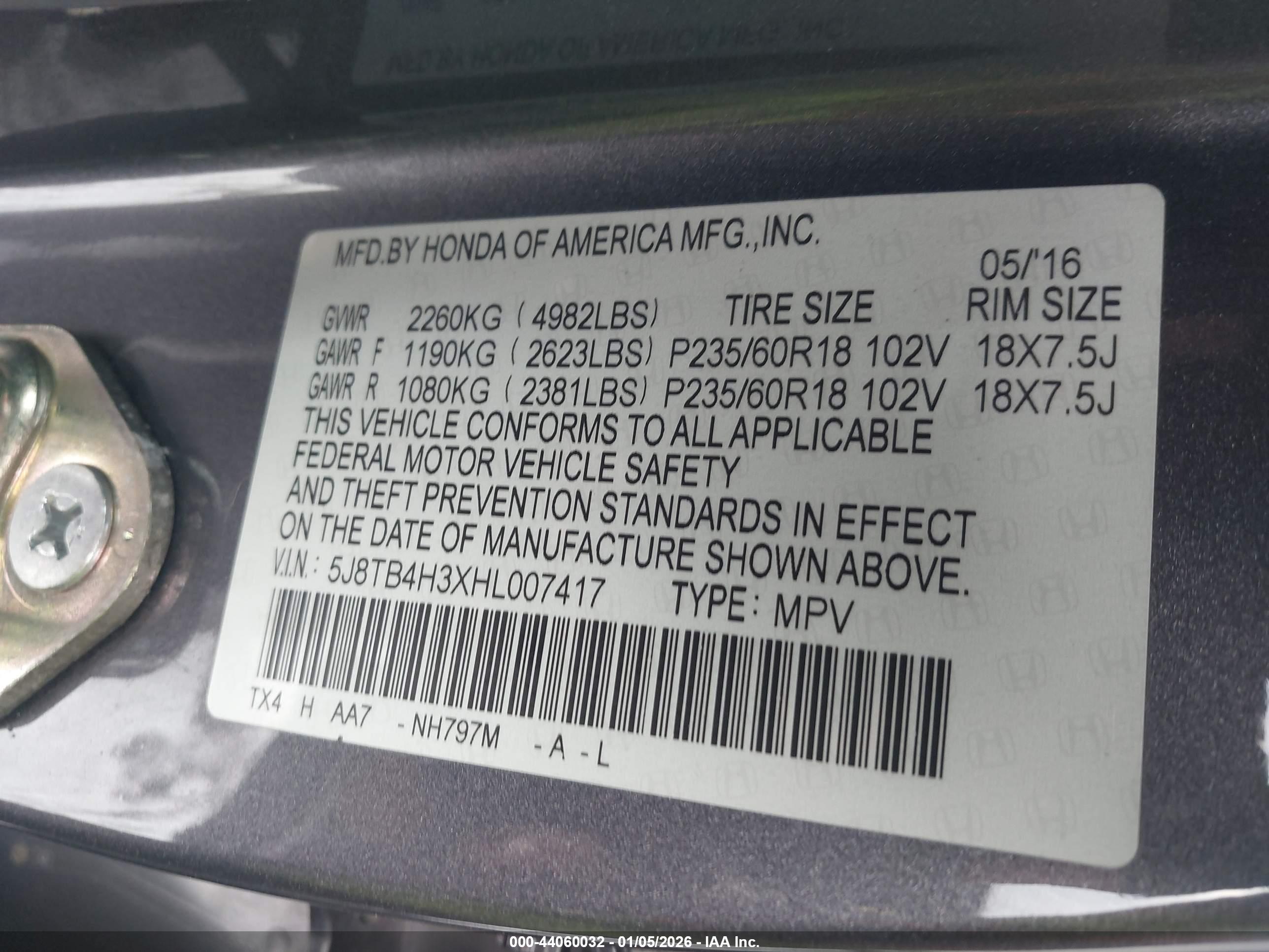ACURA RDX image 9