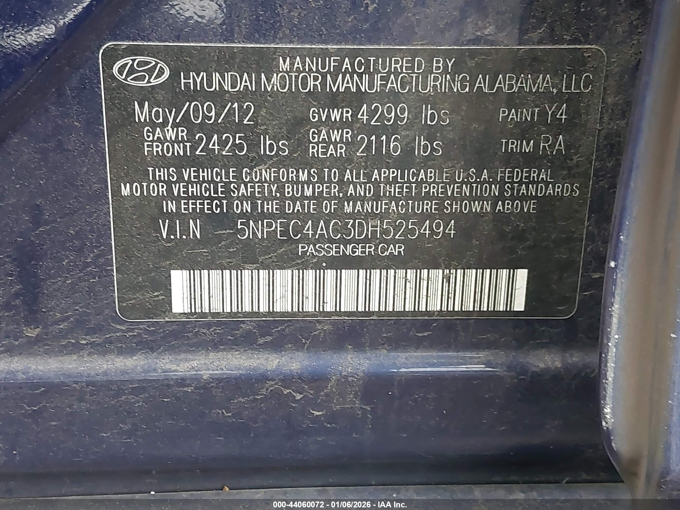 HYUNDAI SONATA image 9