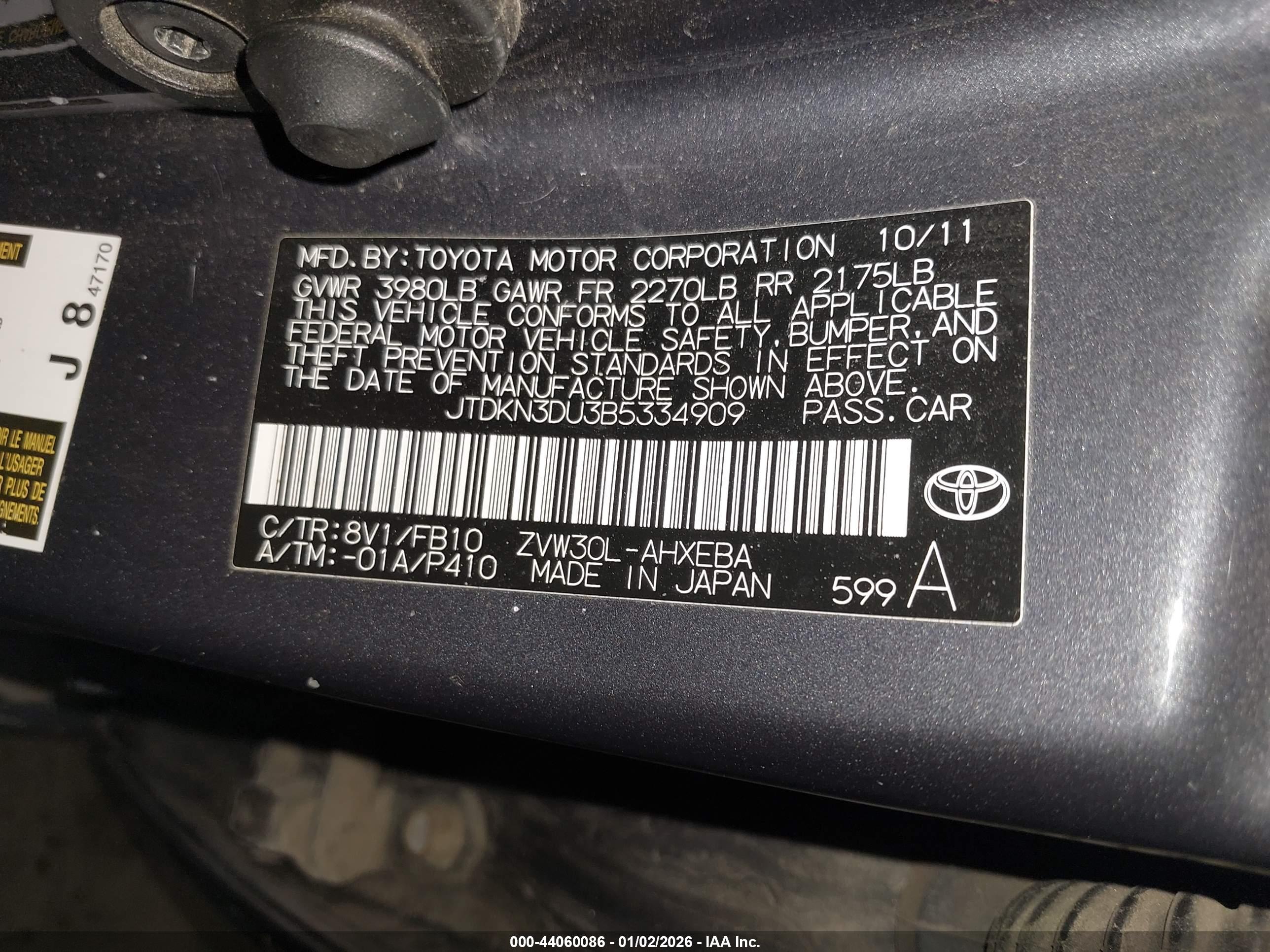 TOYOTA PRIUS image 9