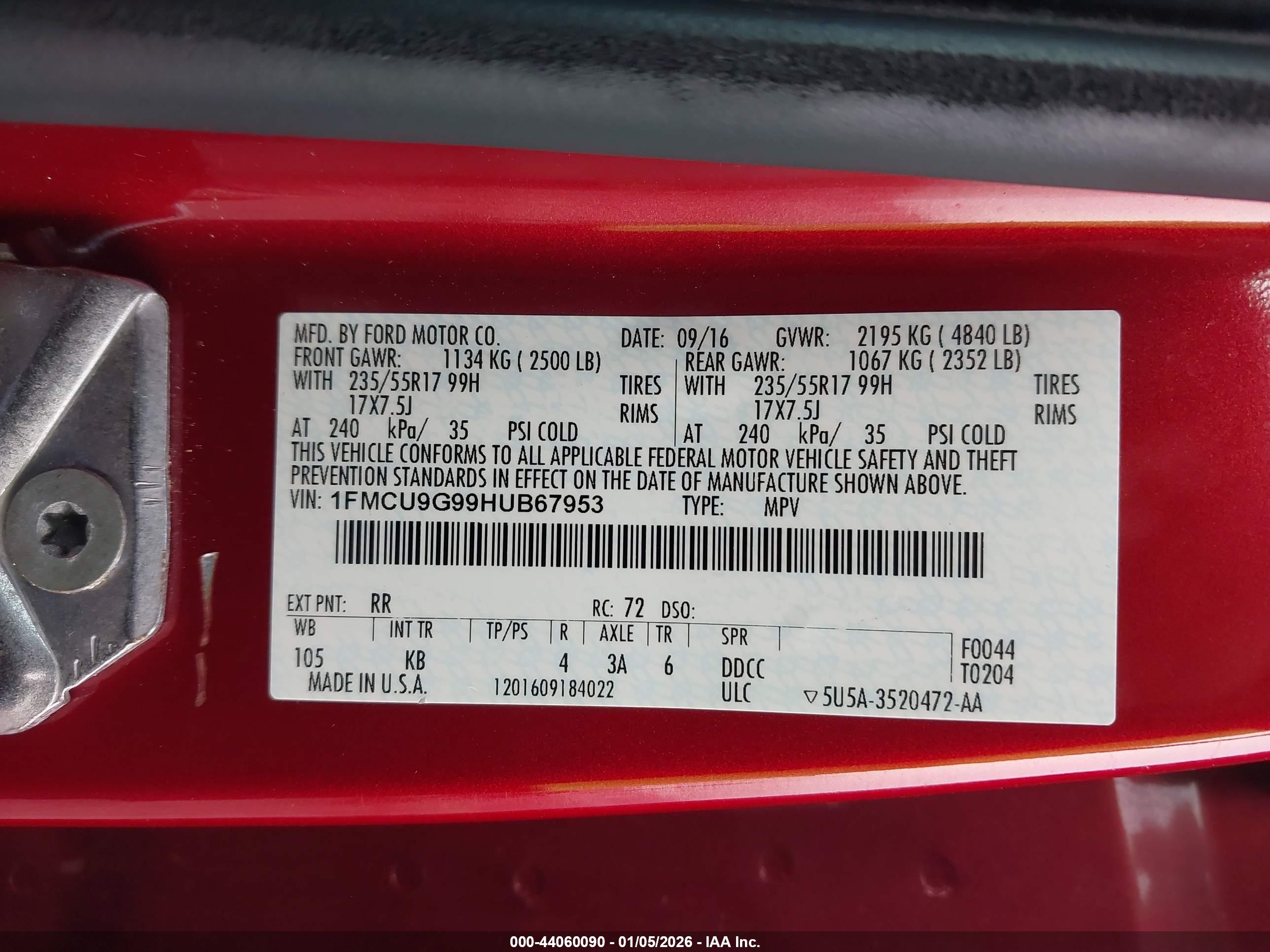 FORD ESCAPE image 9