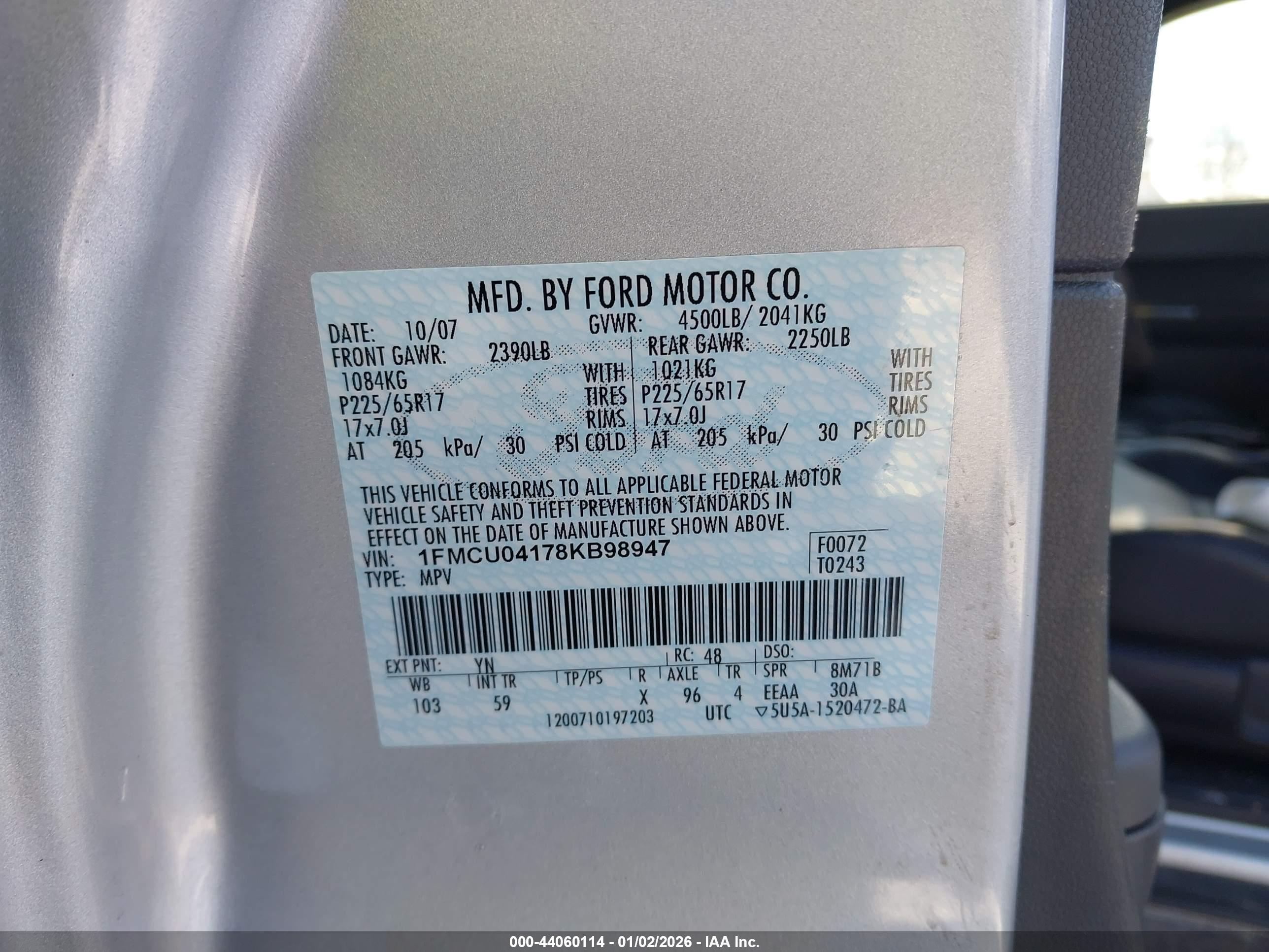 FORD ESCAPE image 9