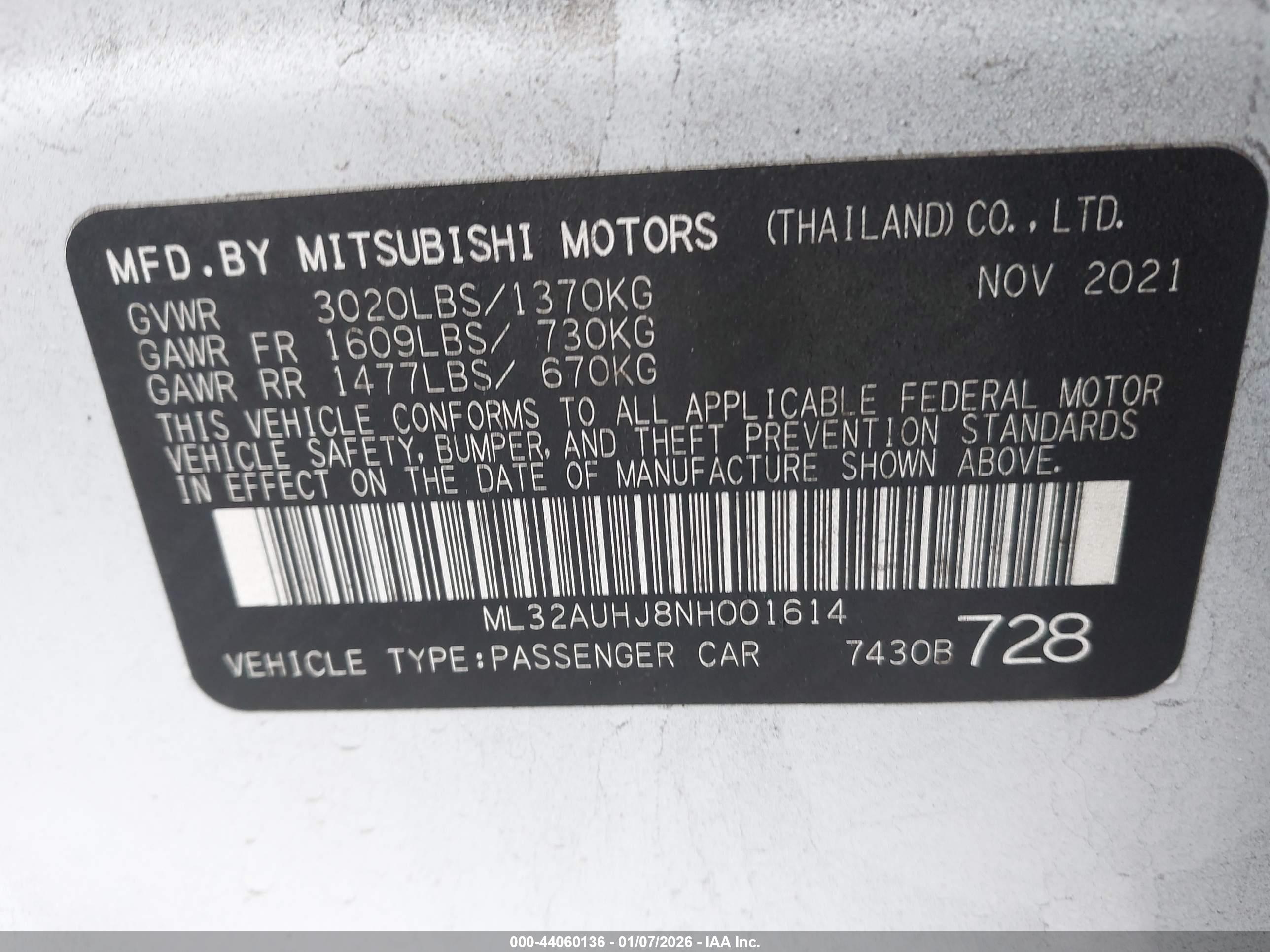 MITSUBISHI MIRAGE image 9