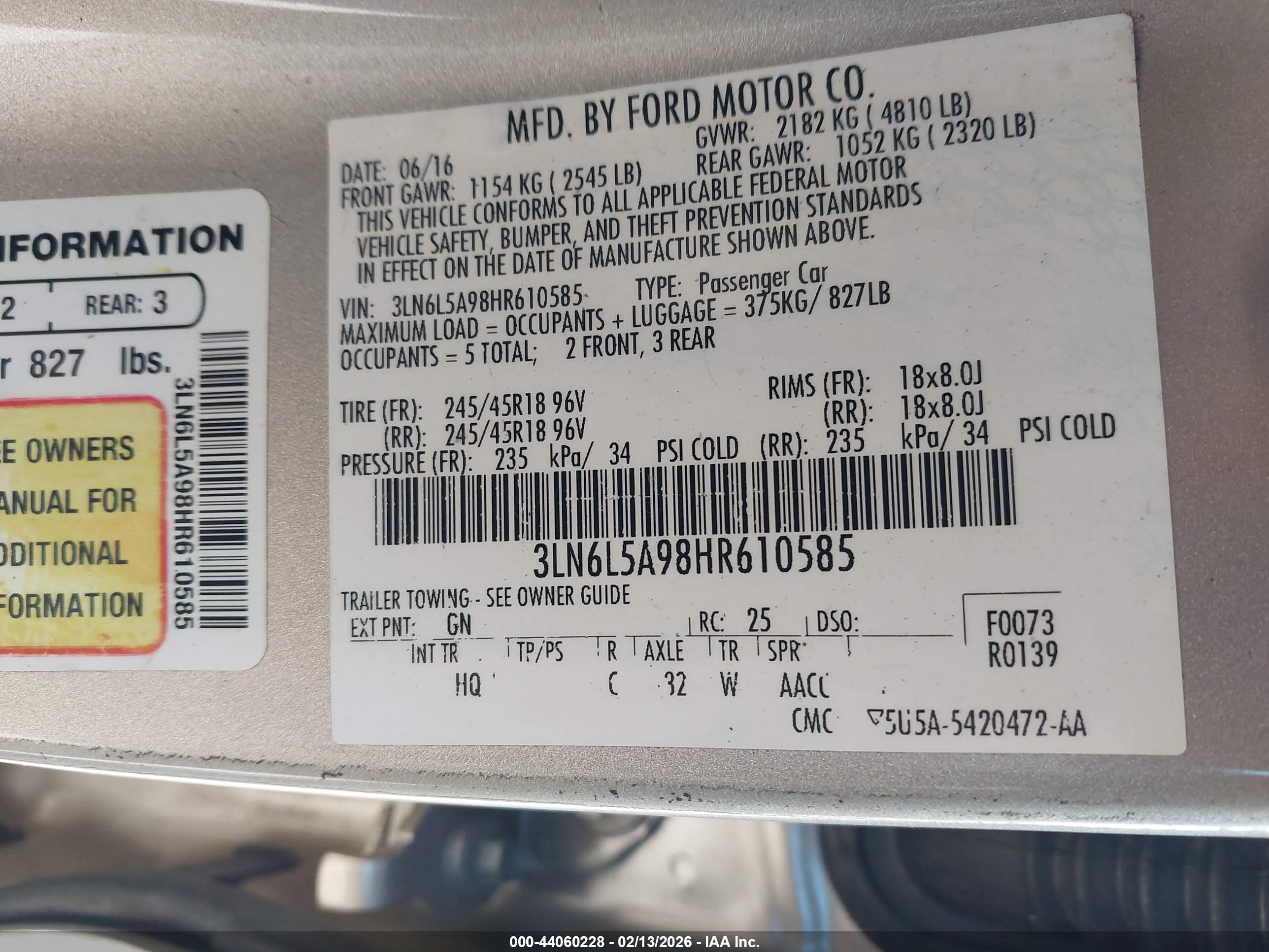 LINCOLN MKZ image 9