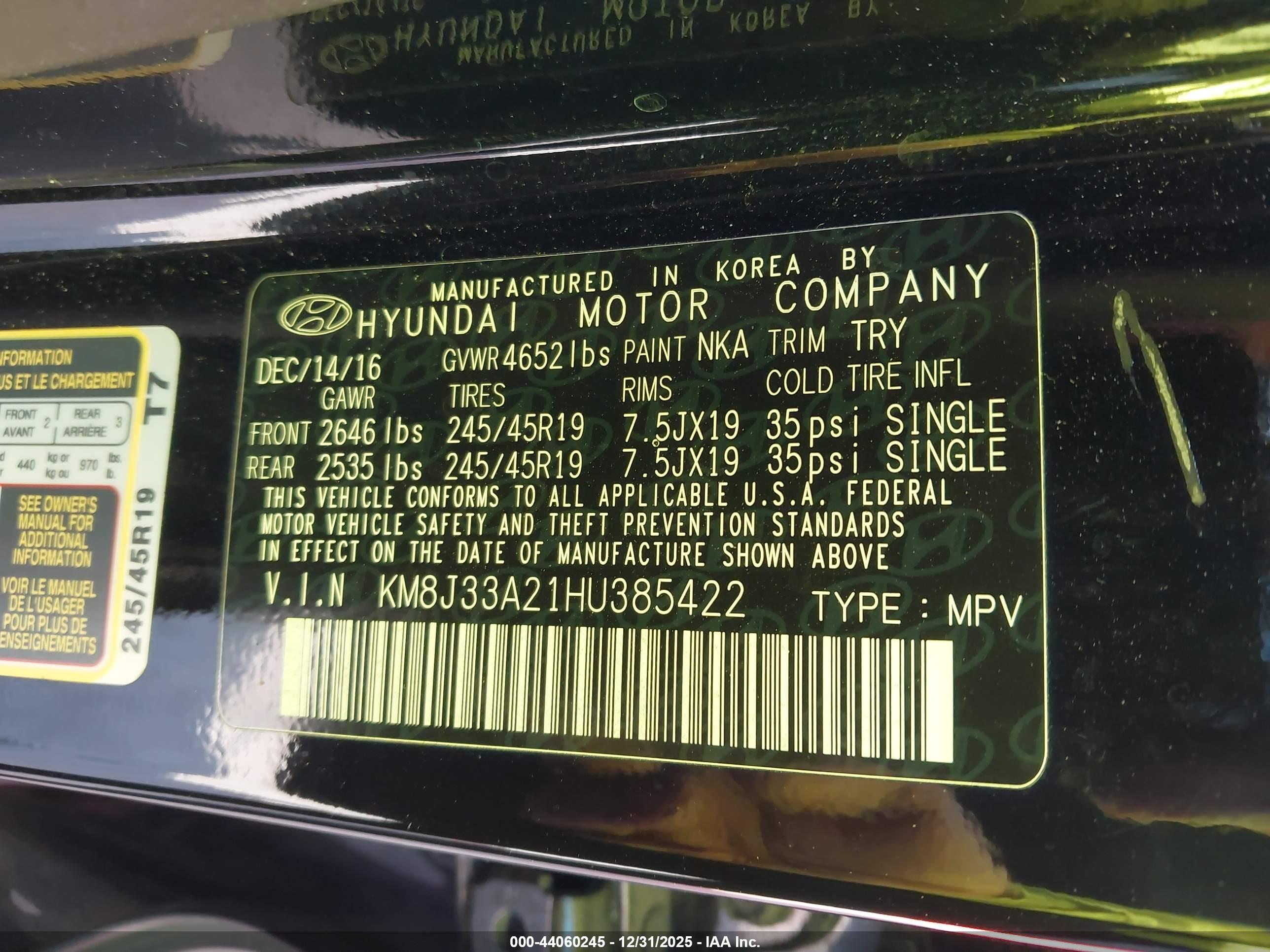 HYUNDAI TUCSON image 9
