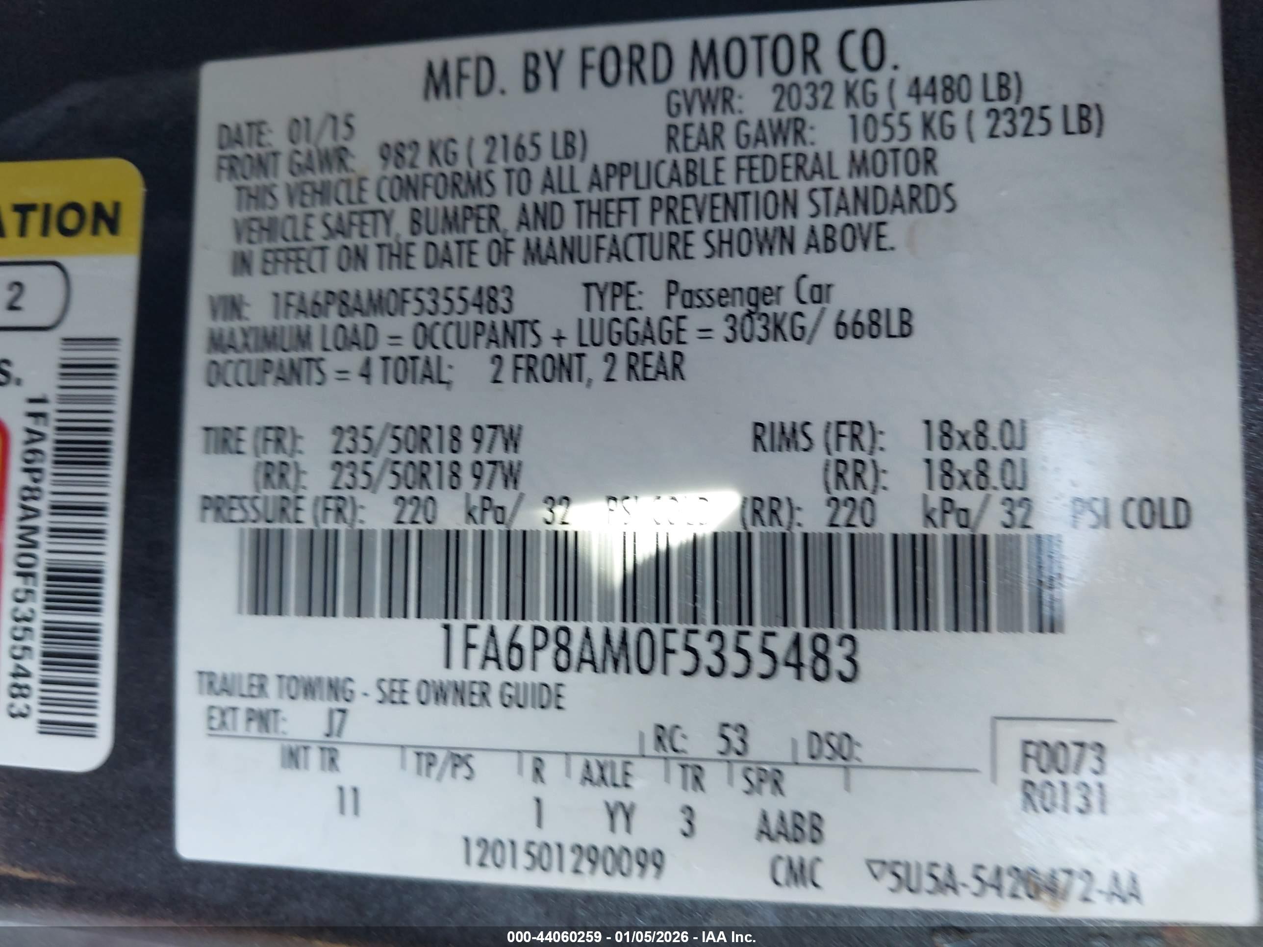 FORD MUSTANG image 9