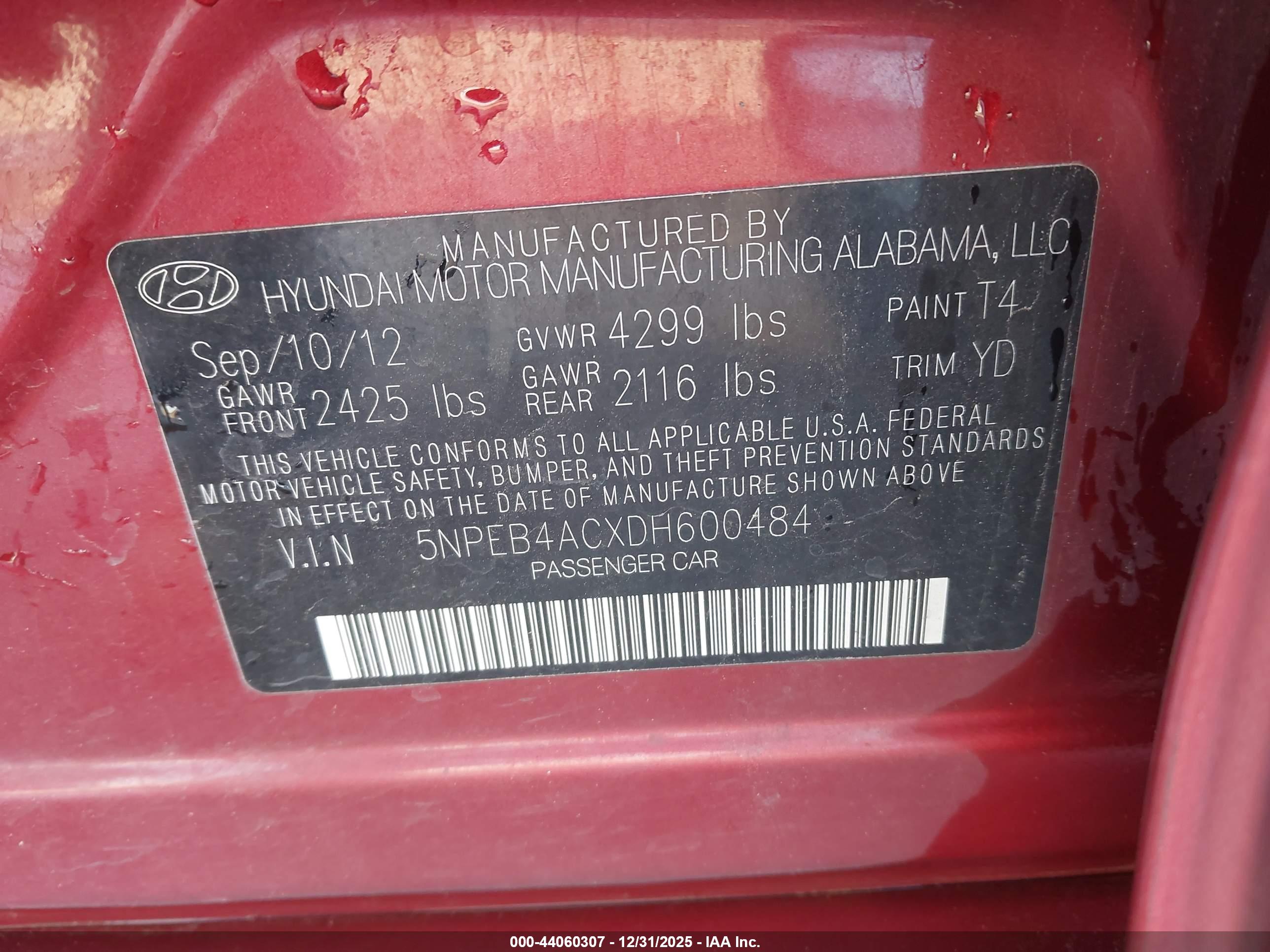 HYUNDAI SONATA image 9
