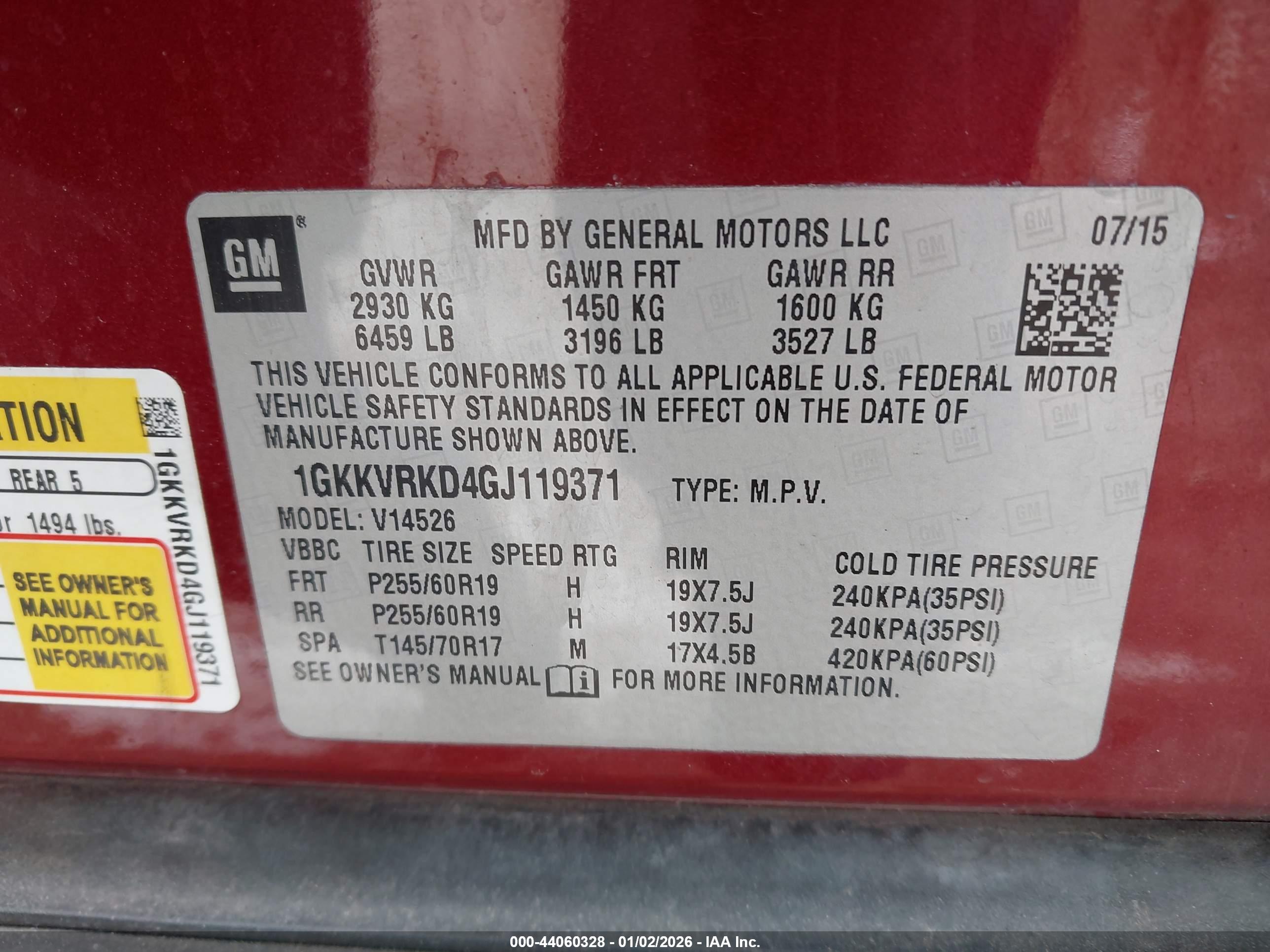 GMC ACADIA image 9