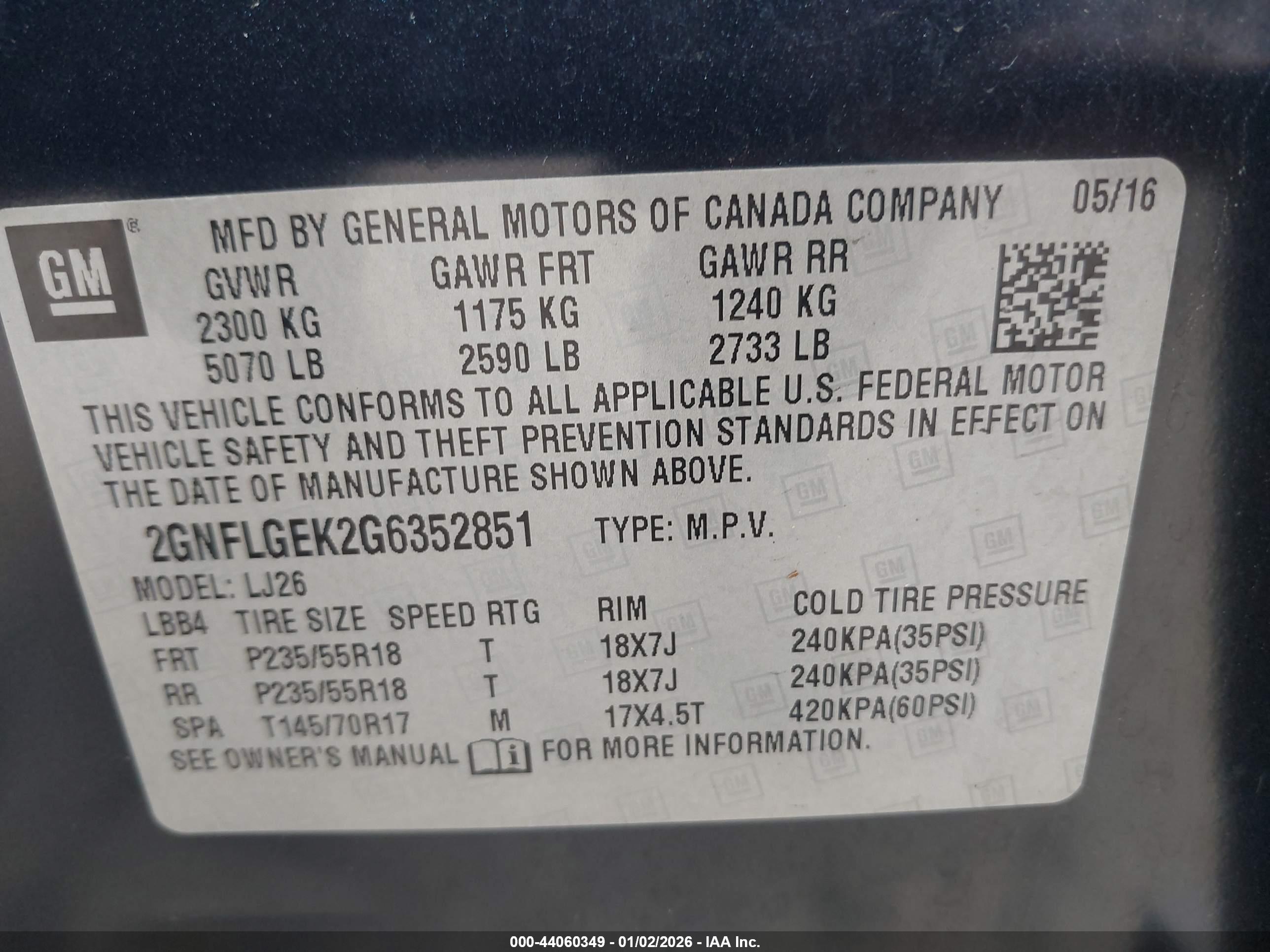 CHEVROLET EQUINOX image 9