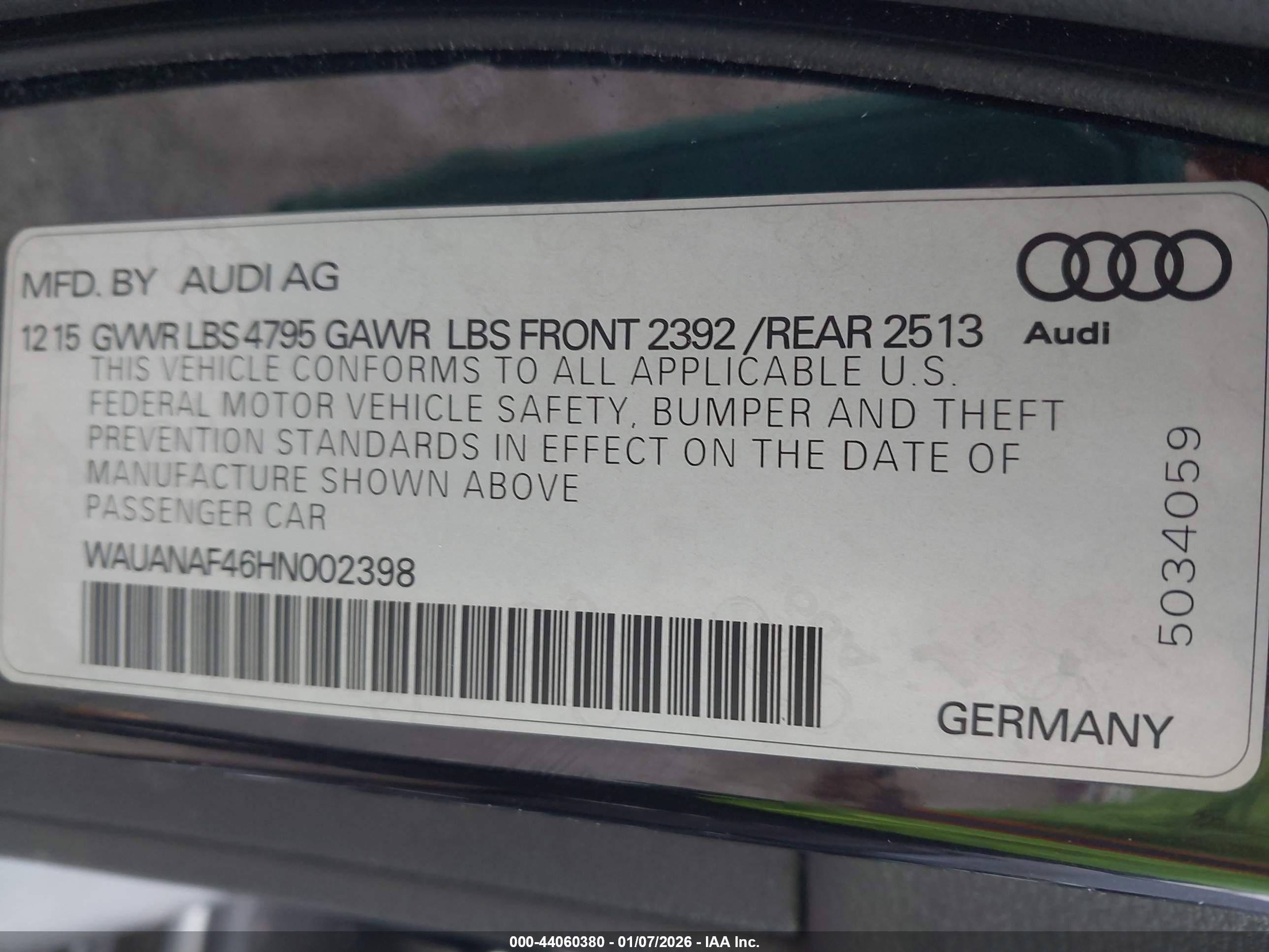 AUDI A4 image 9