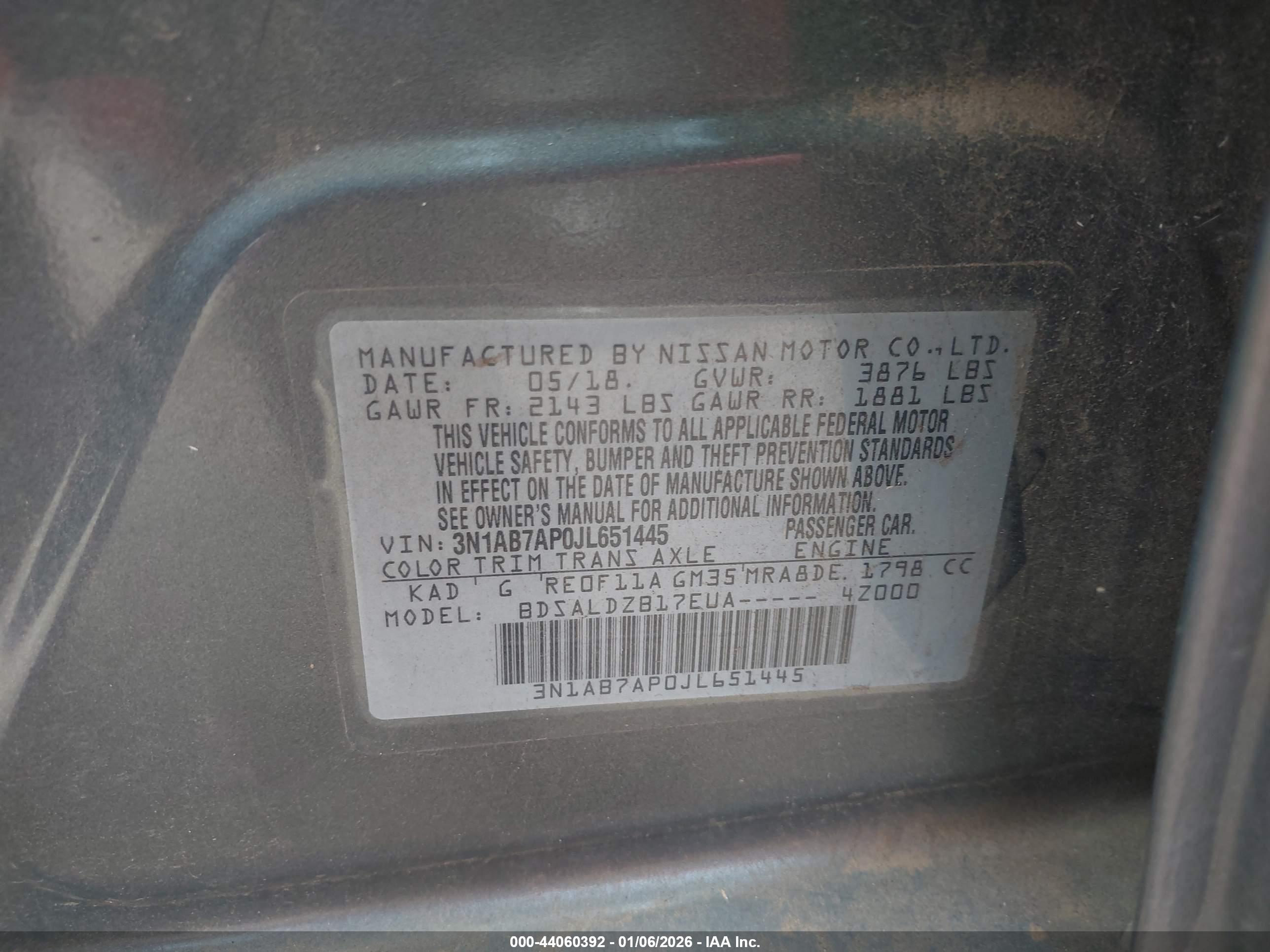 NISSAN SENTRA image 9