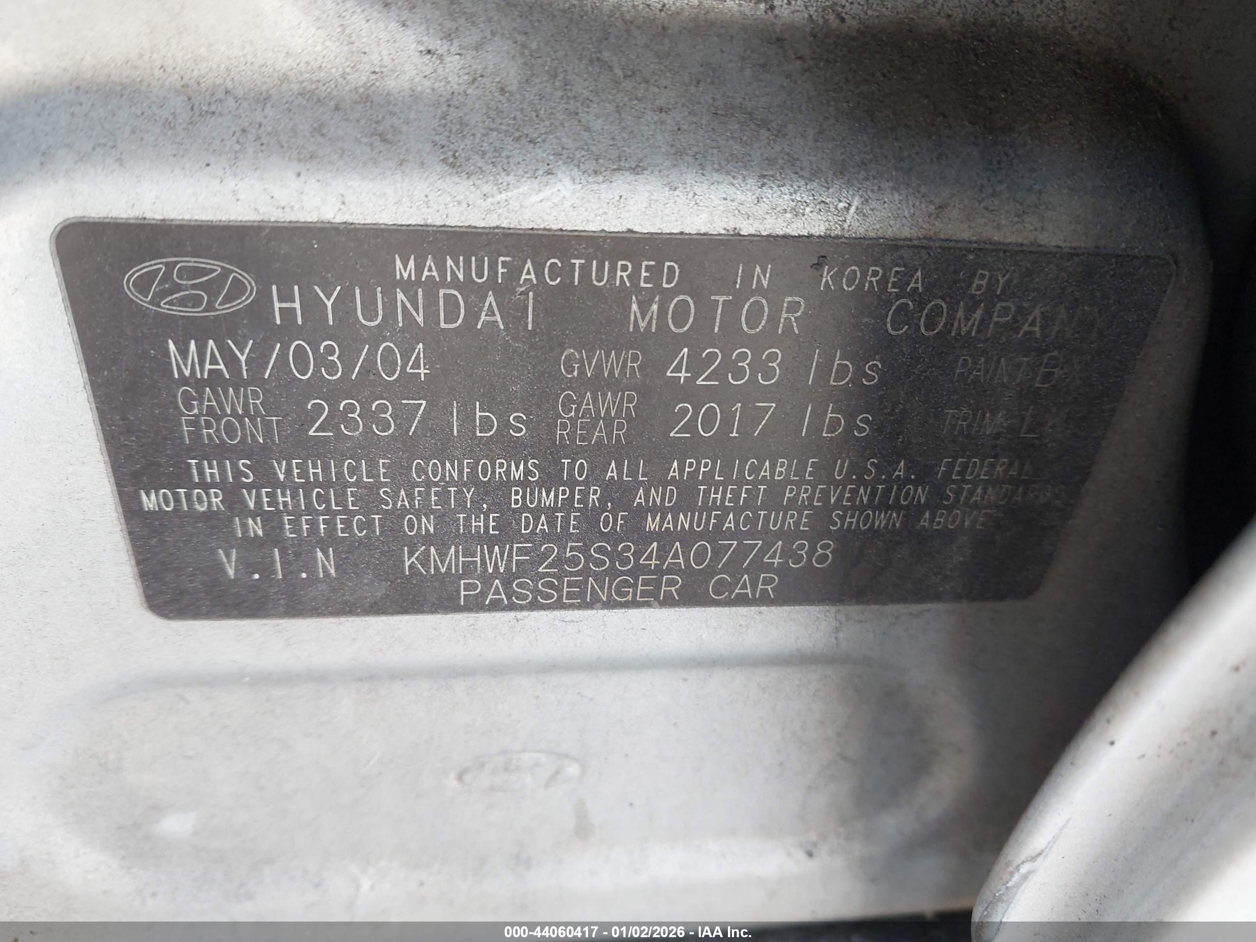 HYUNDAI SONATA image 9