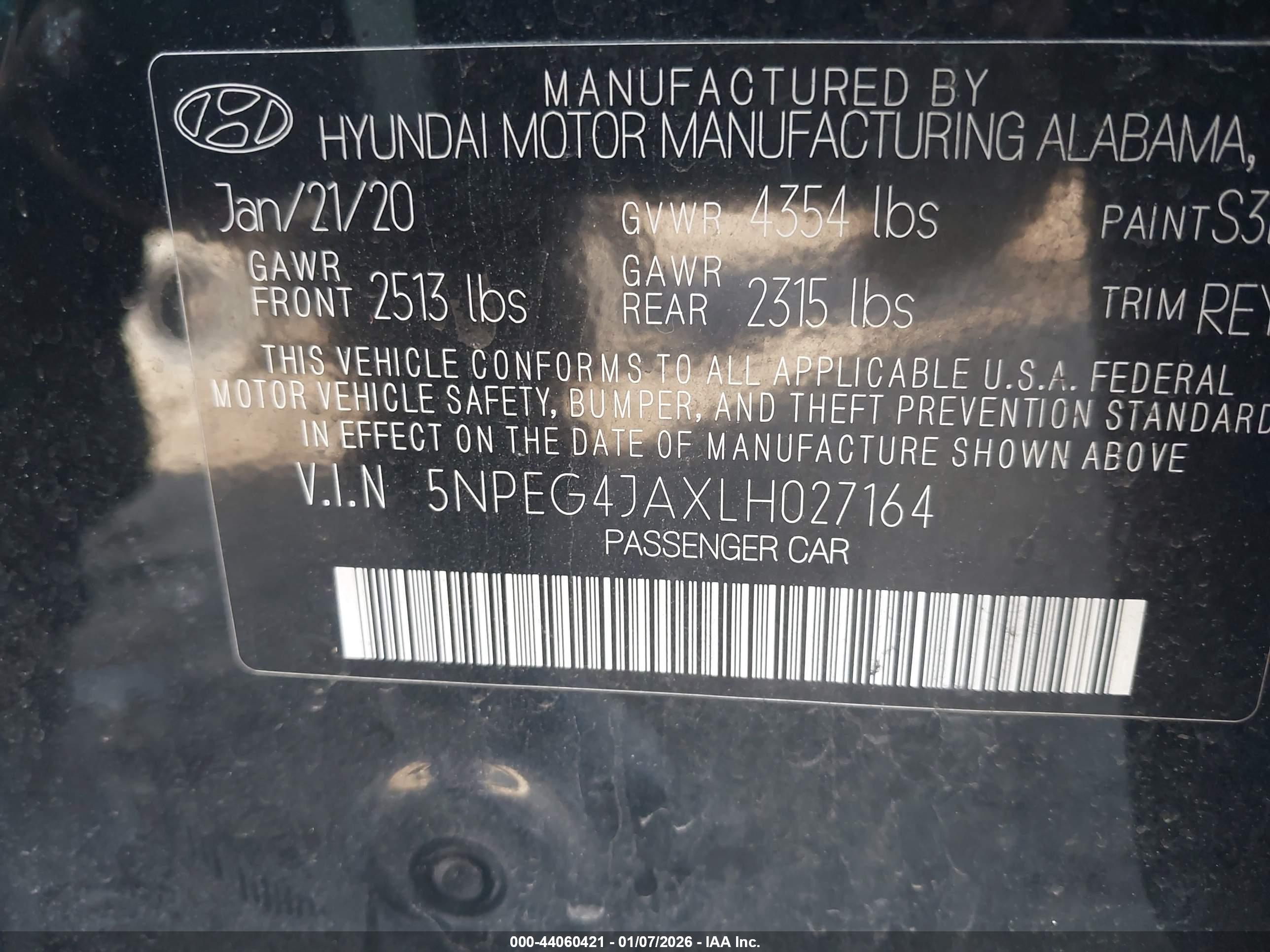 HYUNDAI SONATA image 9