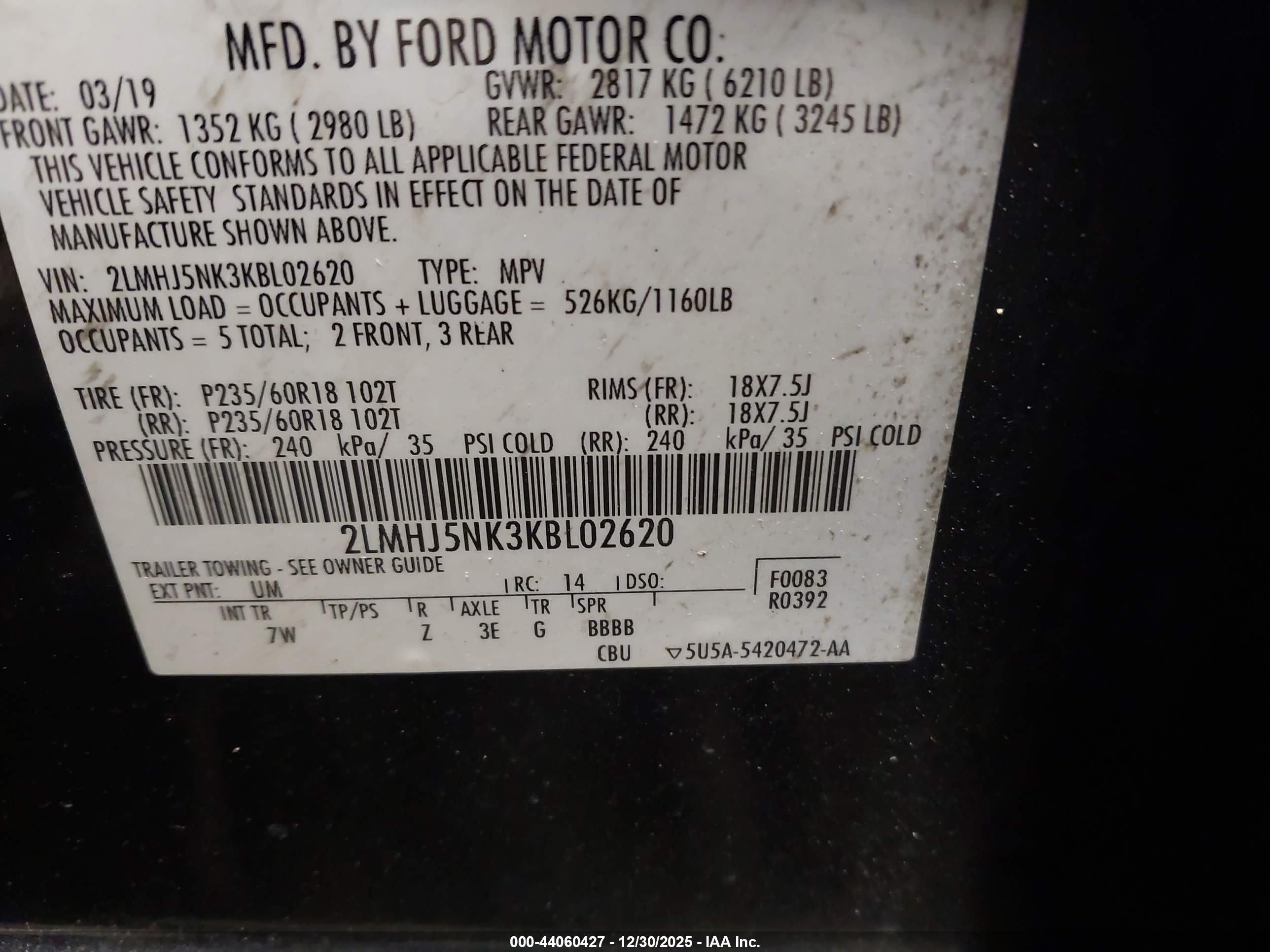 LINCOLN MKT image 9