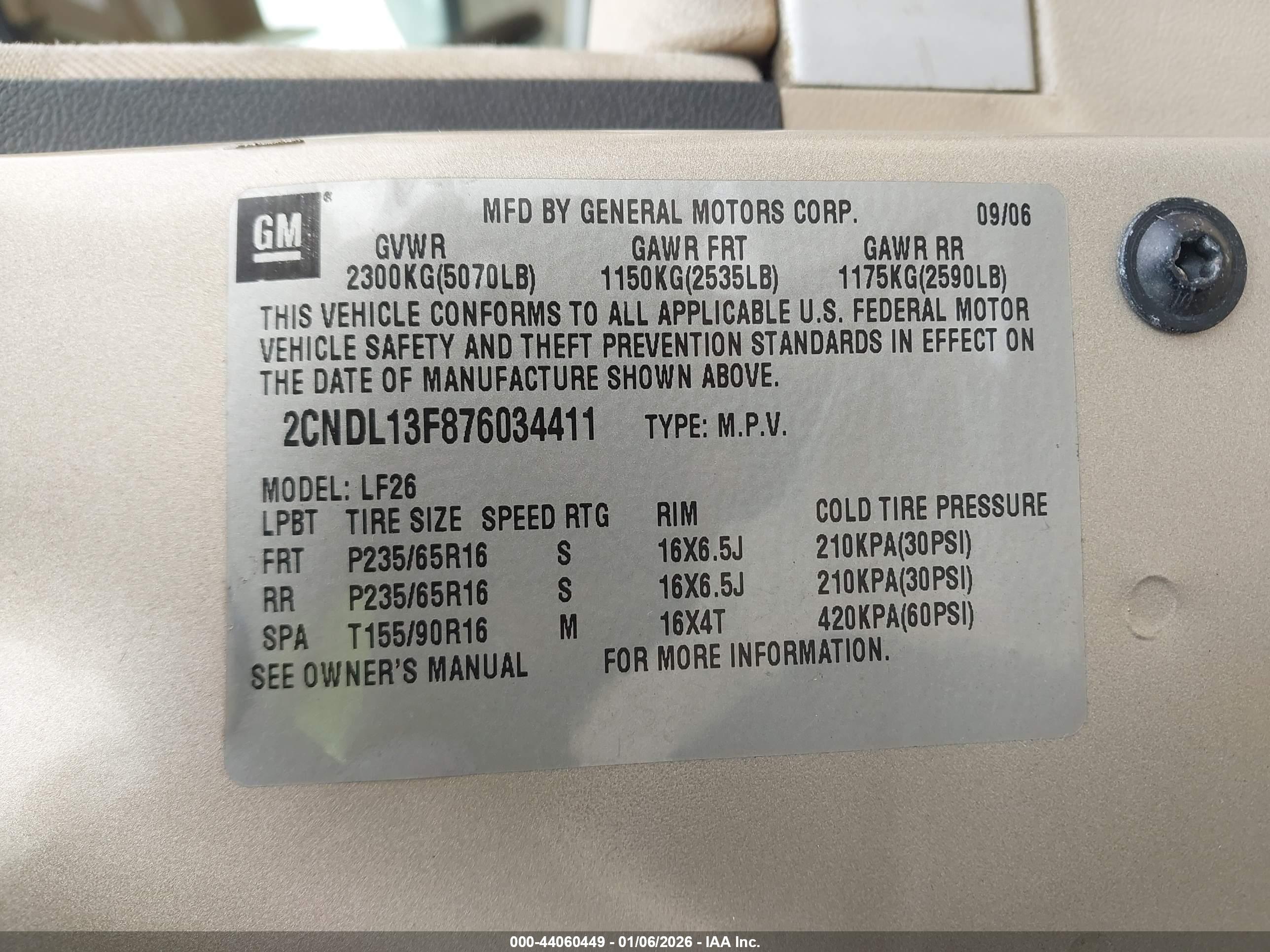 CHEVROLET EQUINOX image 9