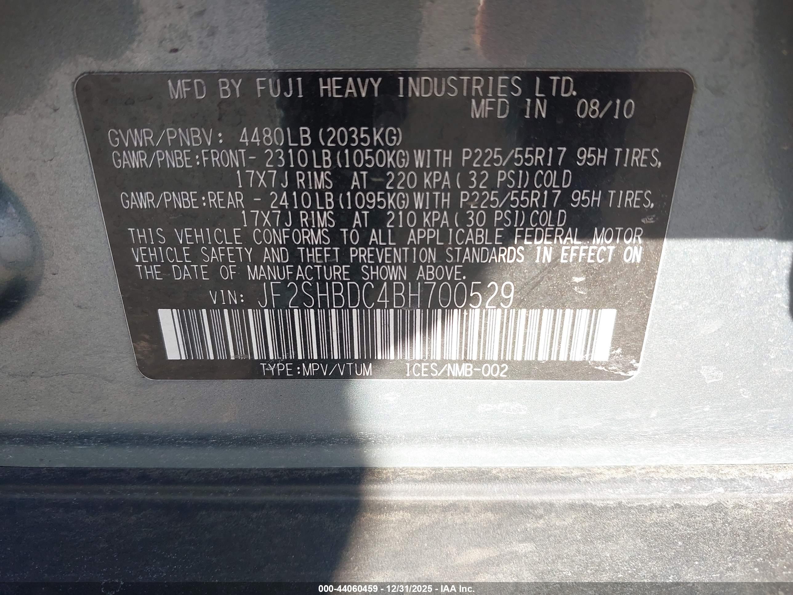SUBARU FORESTER image 9