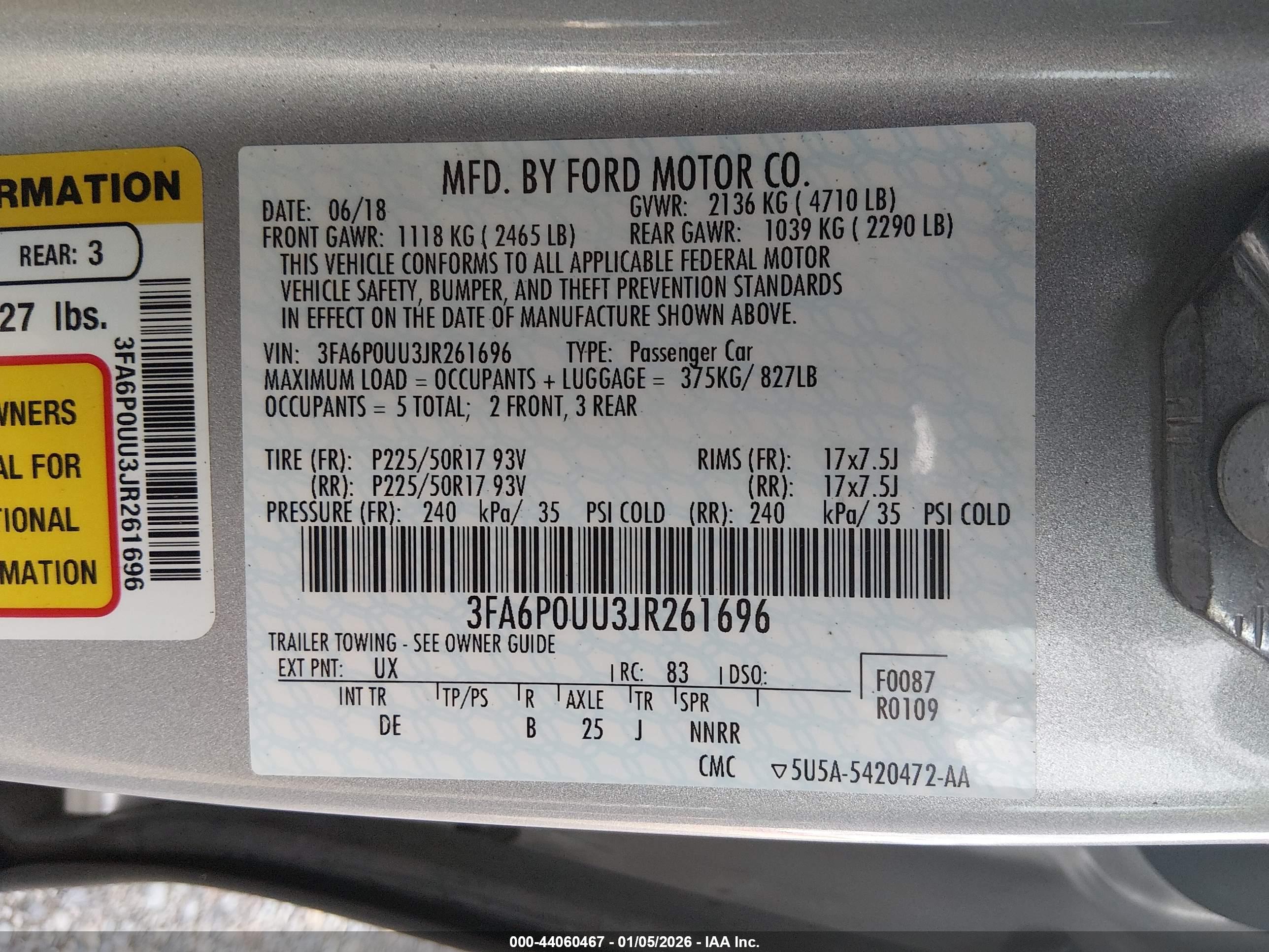 FORD FUSION image 9
