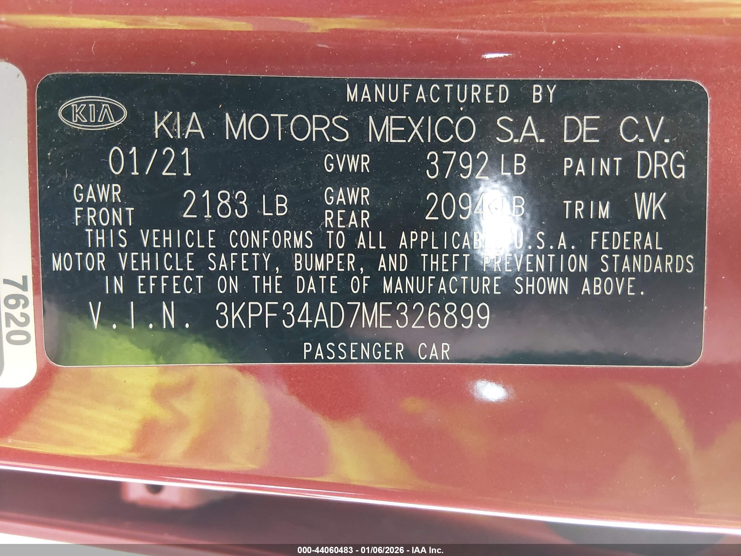 KIA FORTE image 9