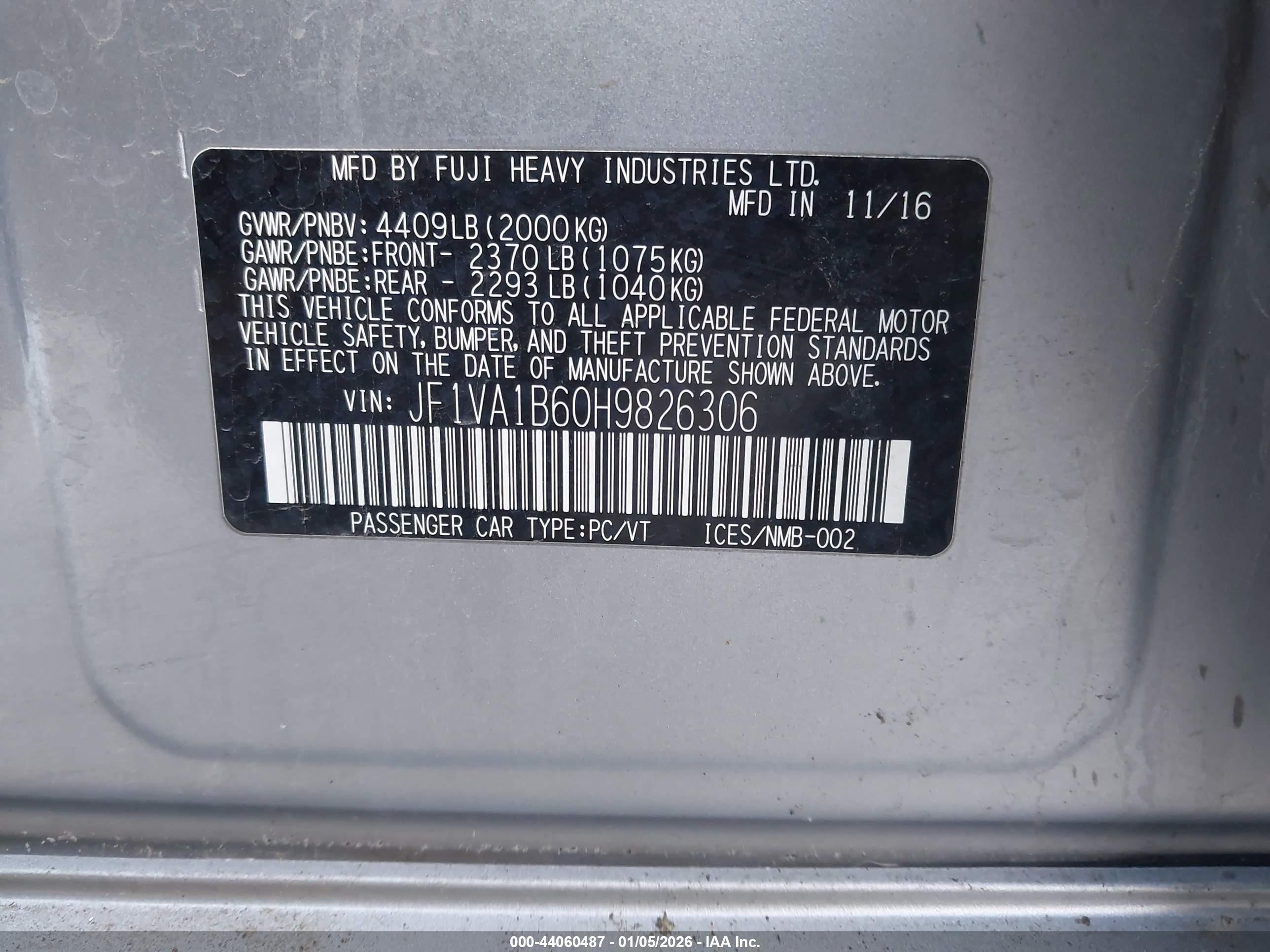 SUBARU WRX image 9