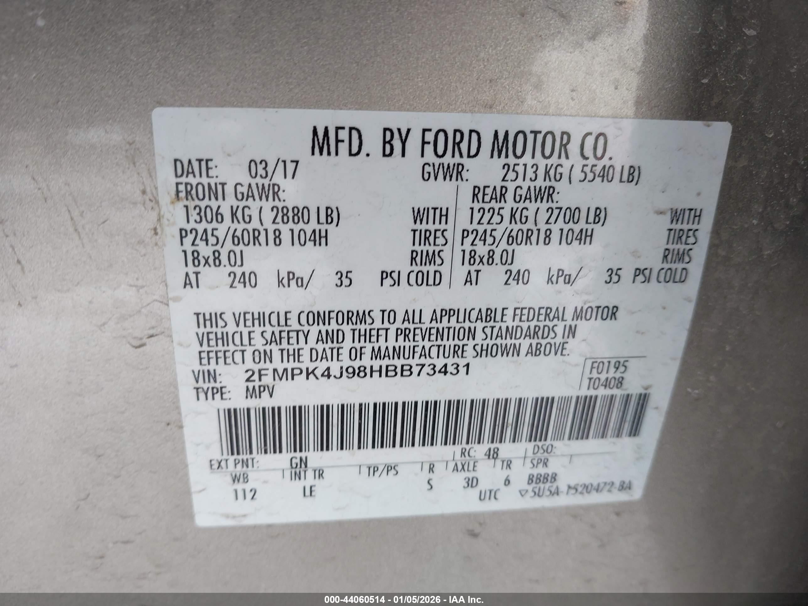 FORD EDGE image 9