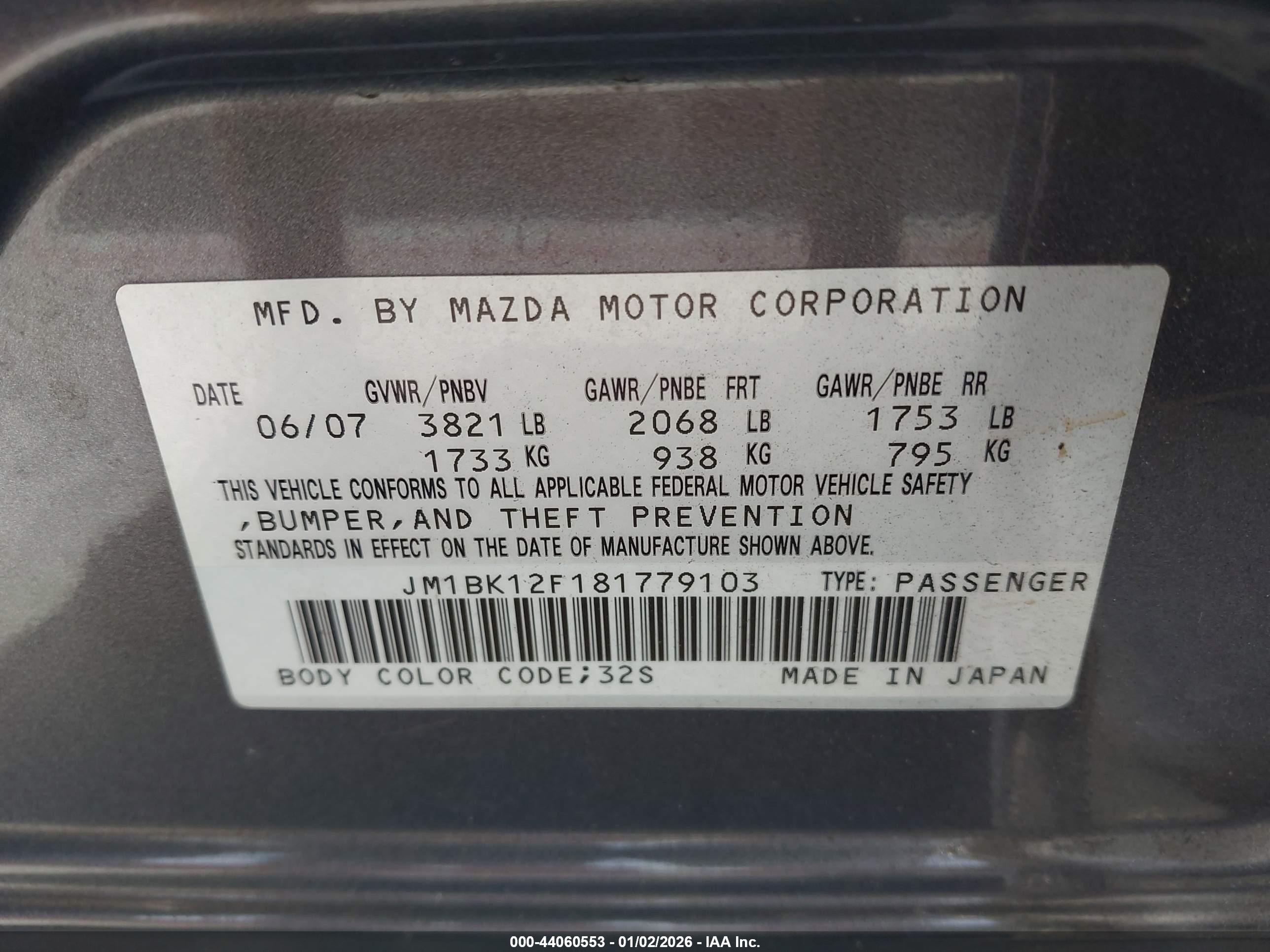 MAZDA MAZDA3 image 9