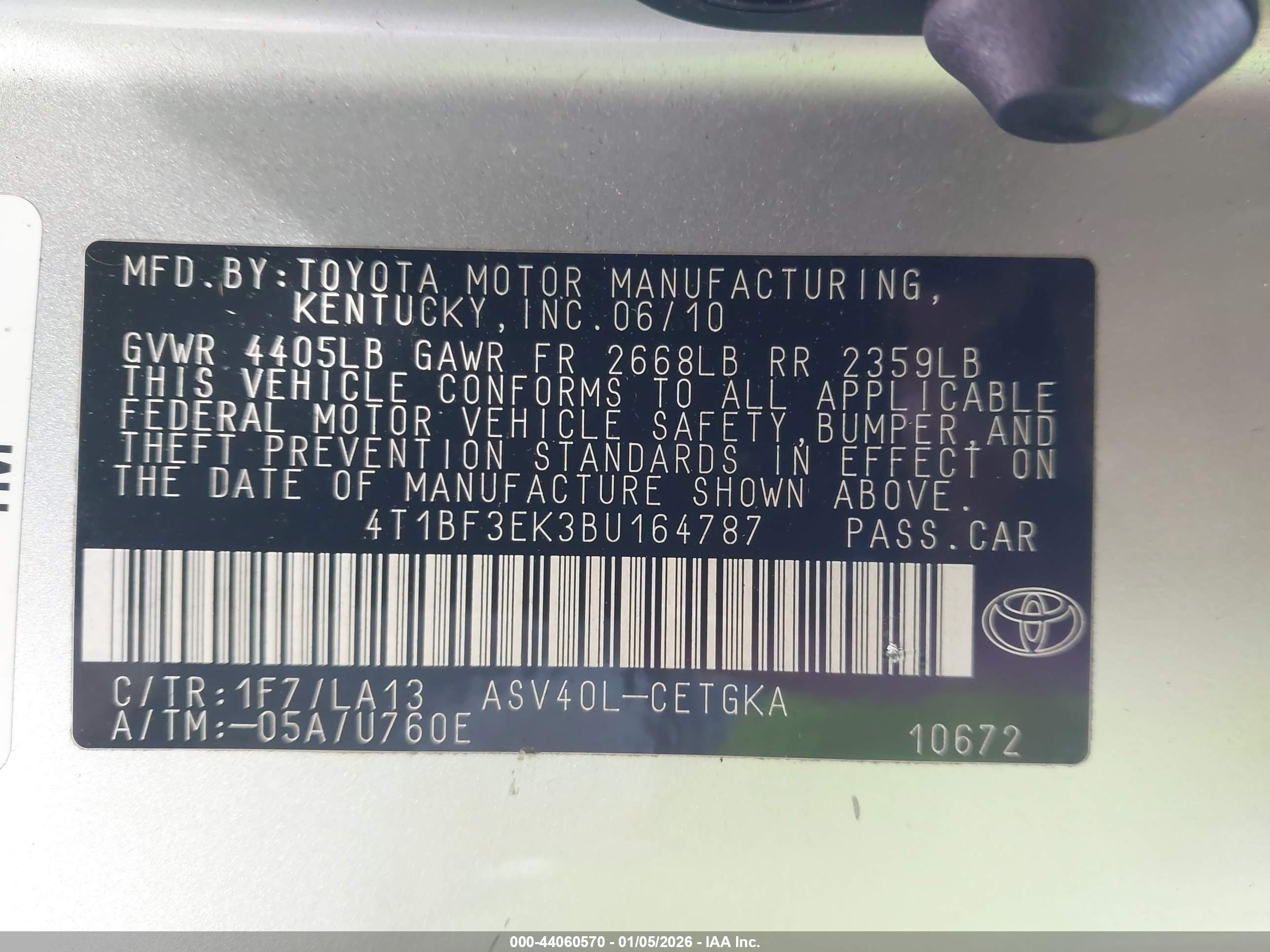 TOYOTA CAMRY image 9