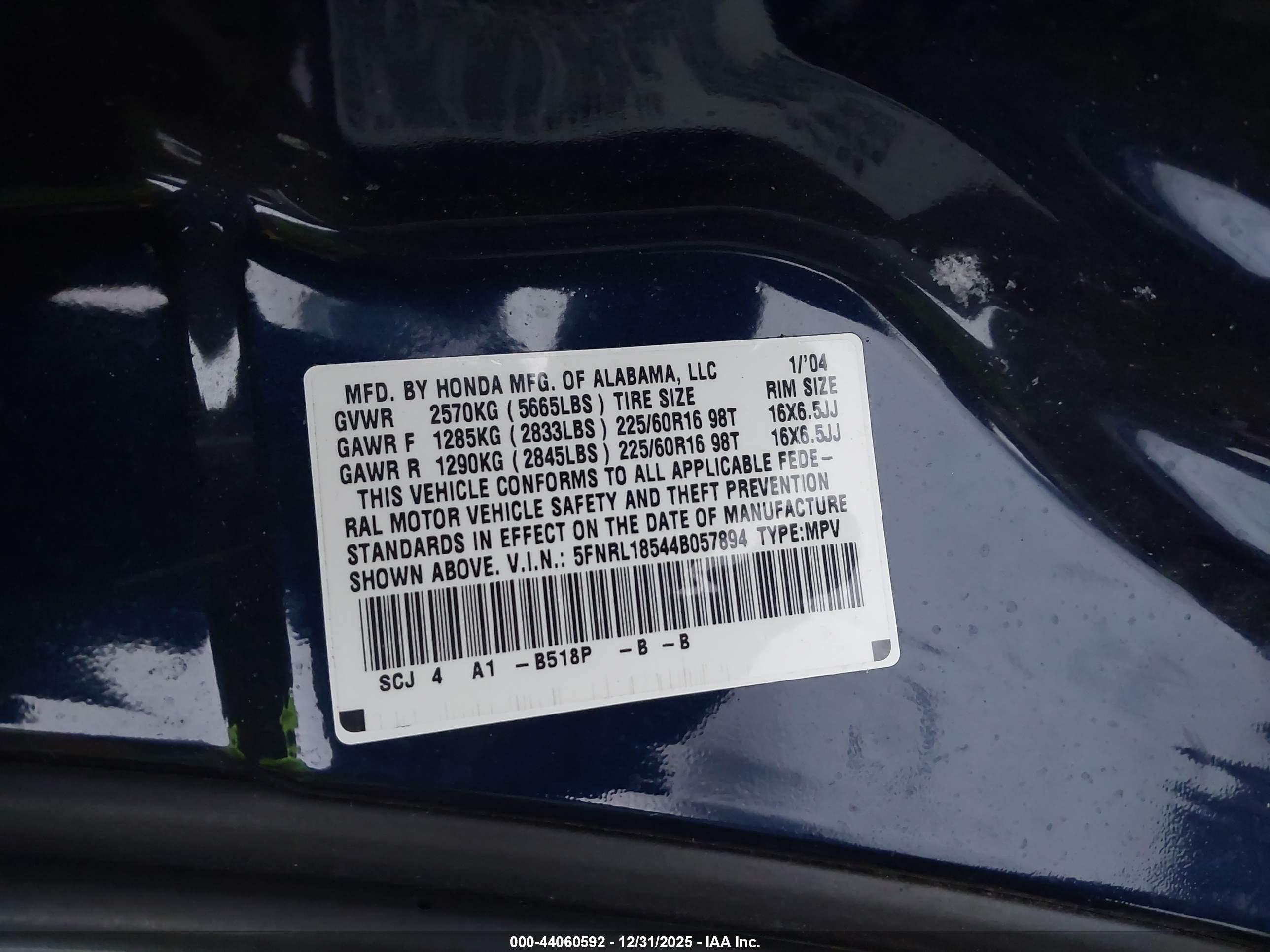 HONDA ODYSSEY image 9