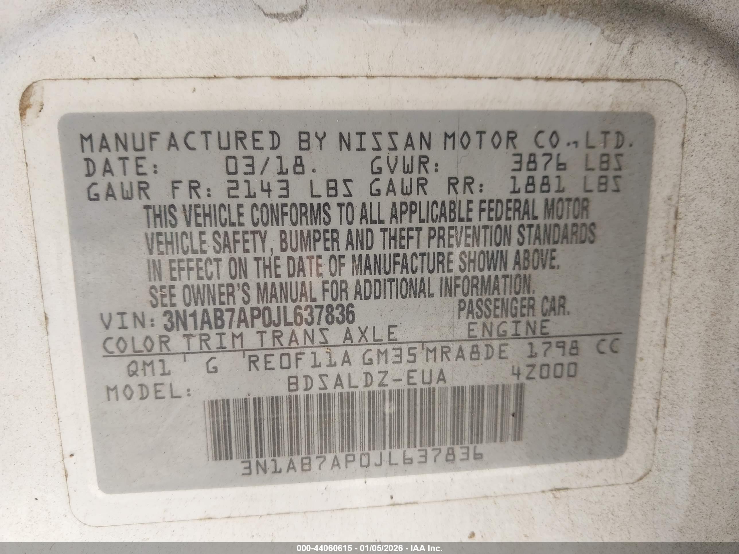 NISSAN SENTRA image 9