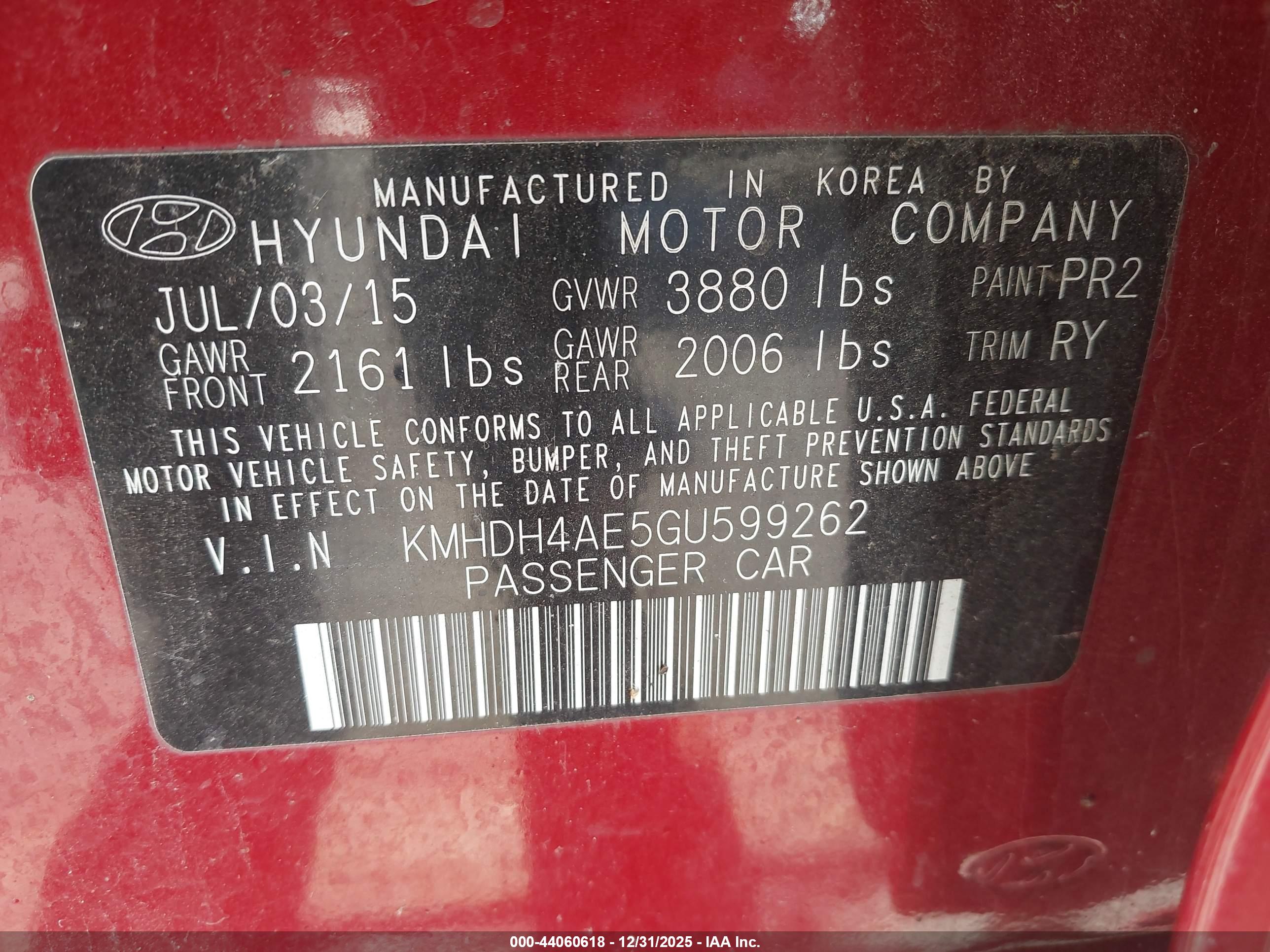 HYUNDAI ELANTRA image 9